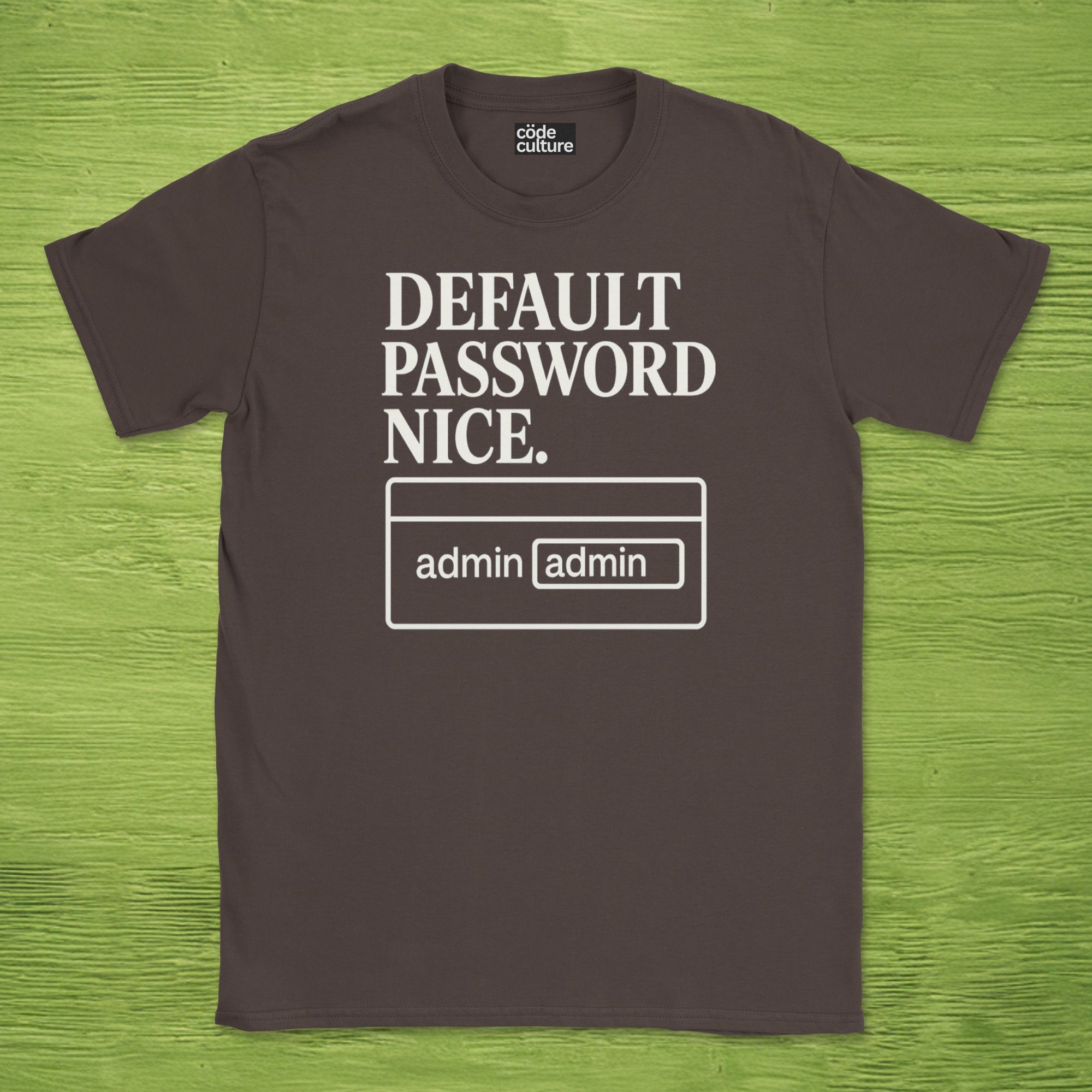default password shirt