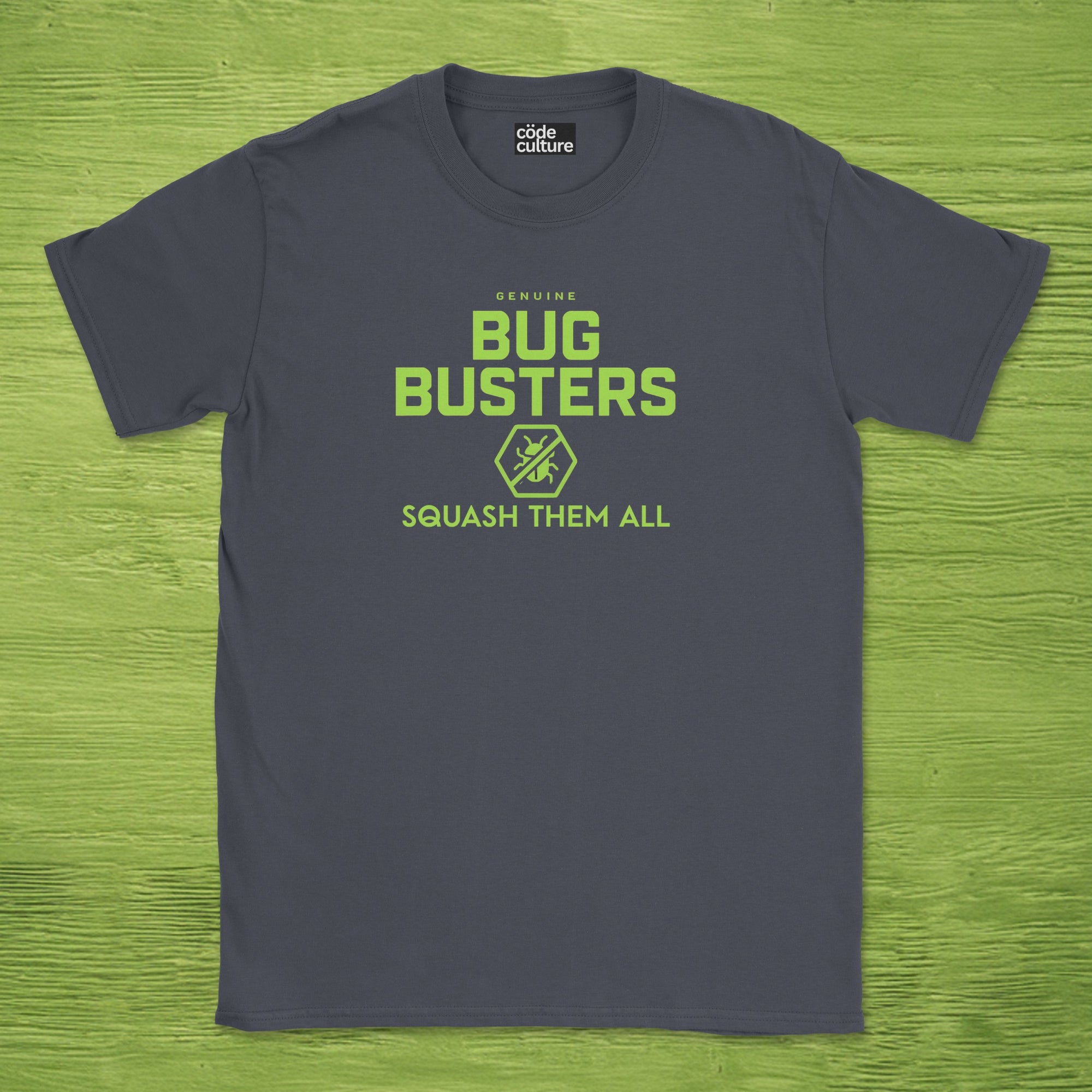 genuine bug buster shirt