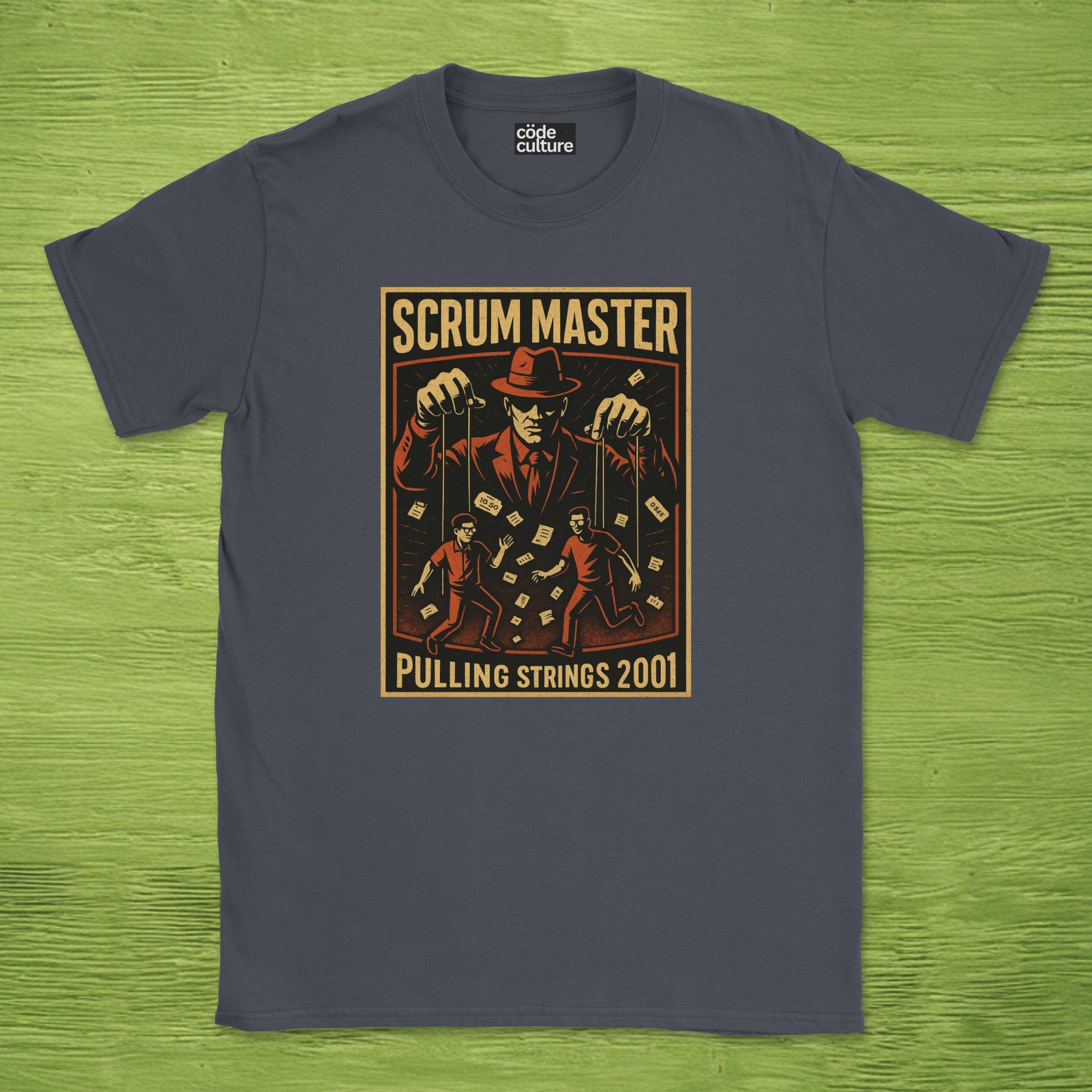 scrum master pulling strings shirt