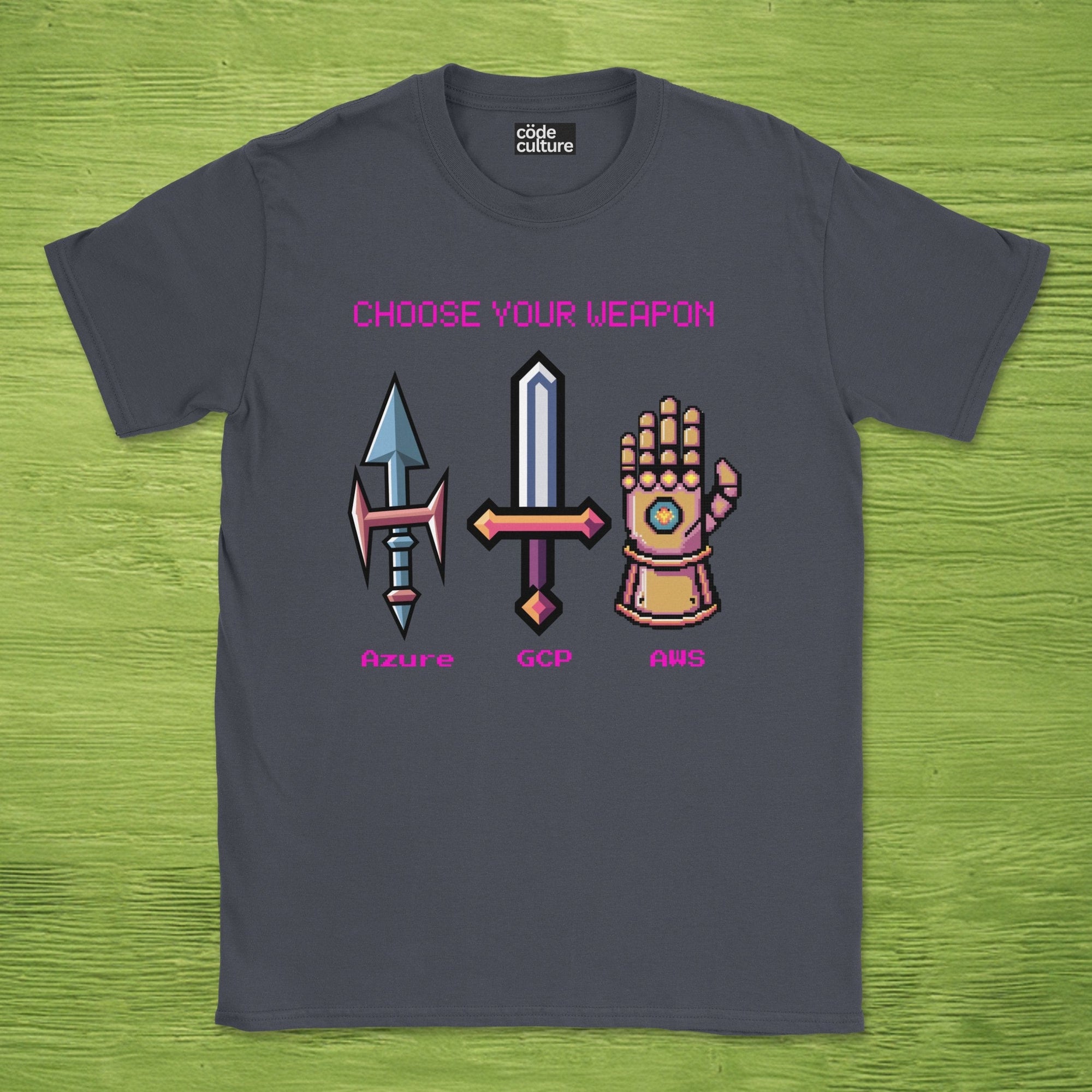 Cloud platform weapon shirt