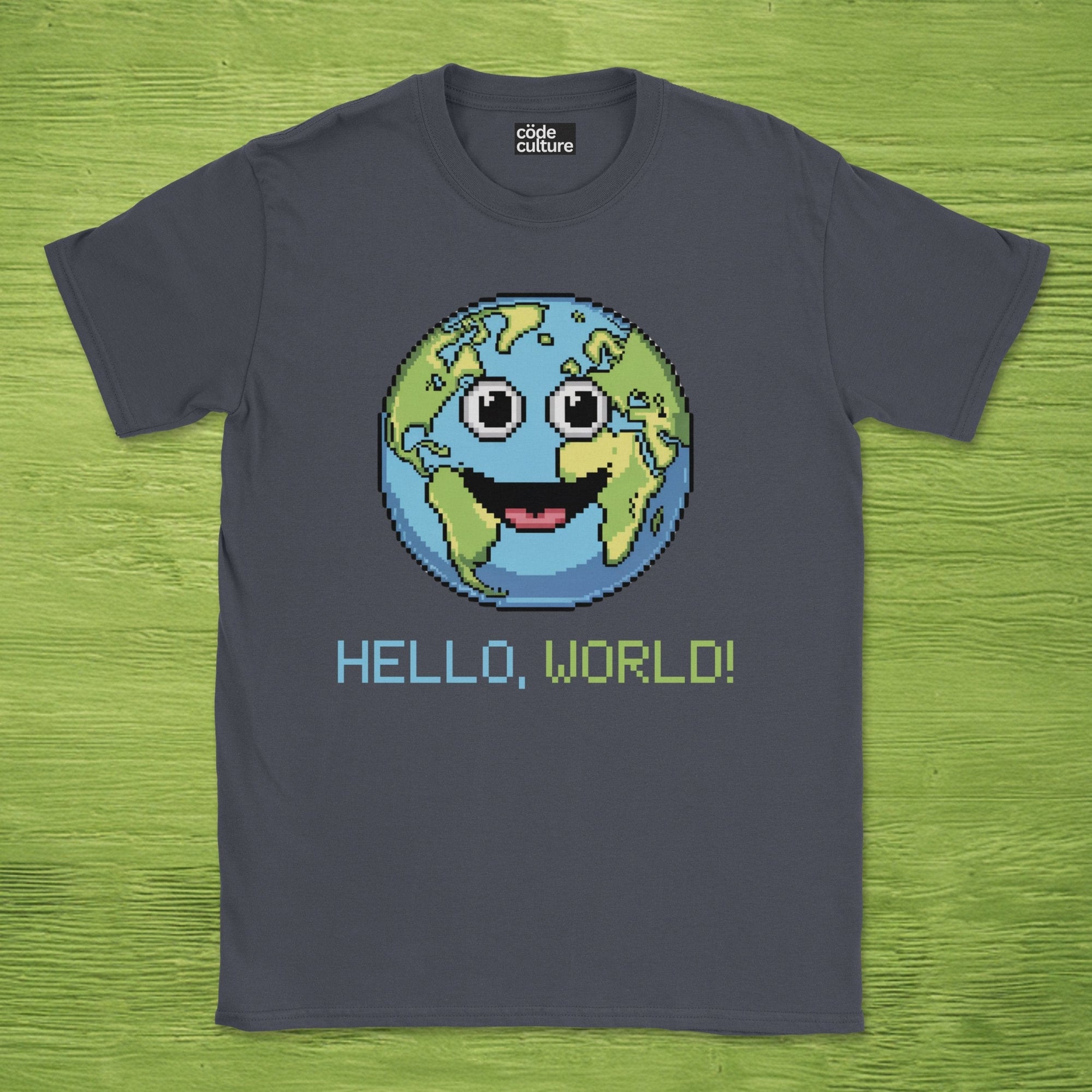 hello world earth shirt