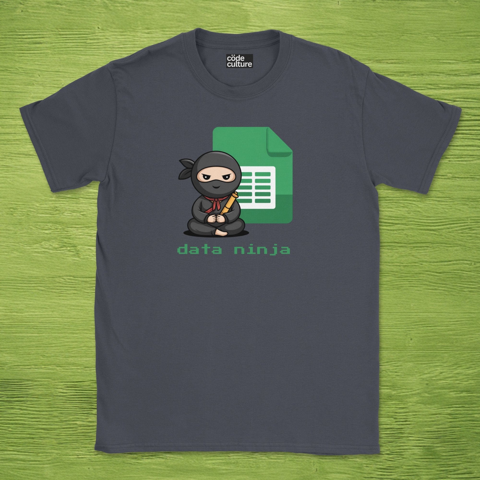 data ninja sheet shirt