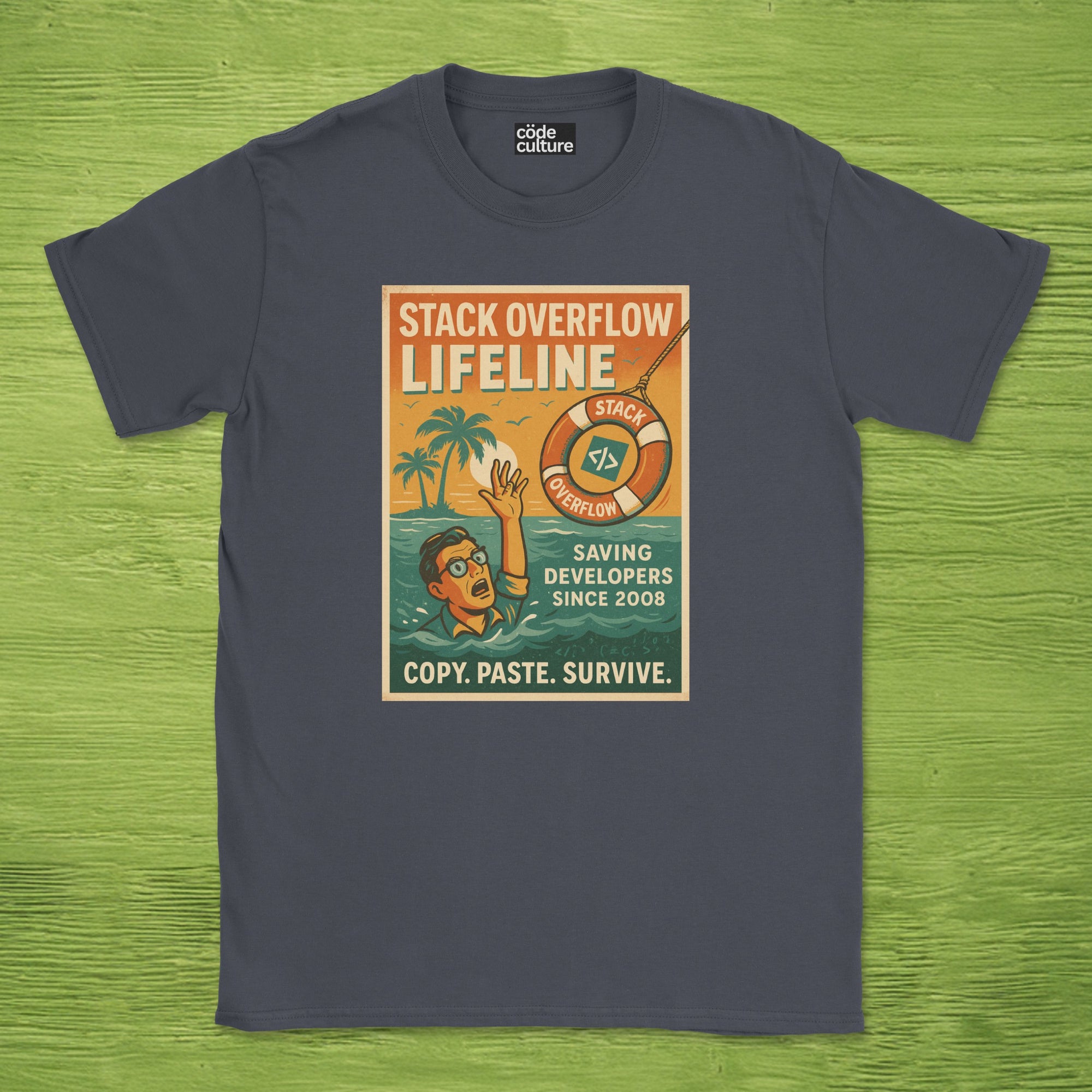 stack overflow lifeline shirt