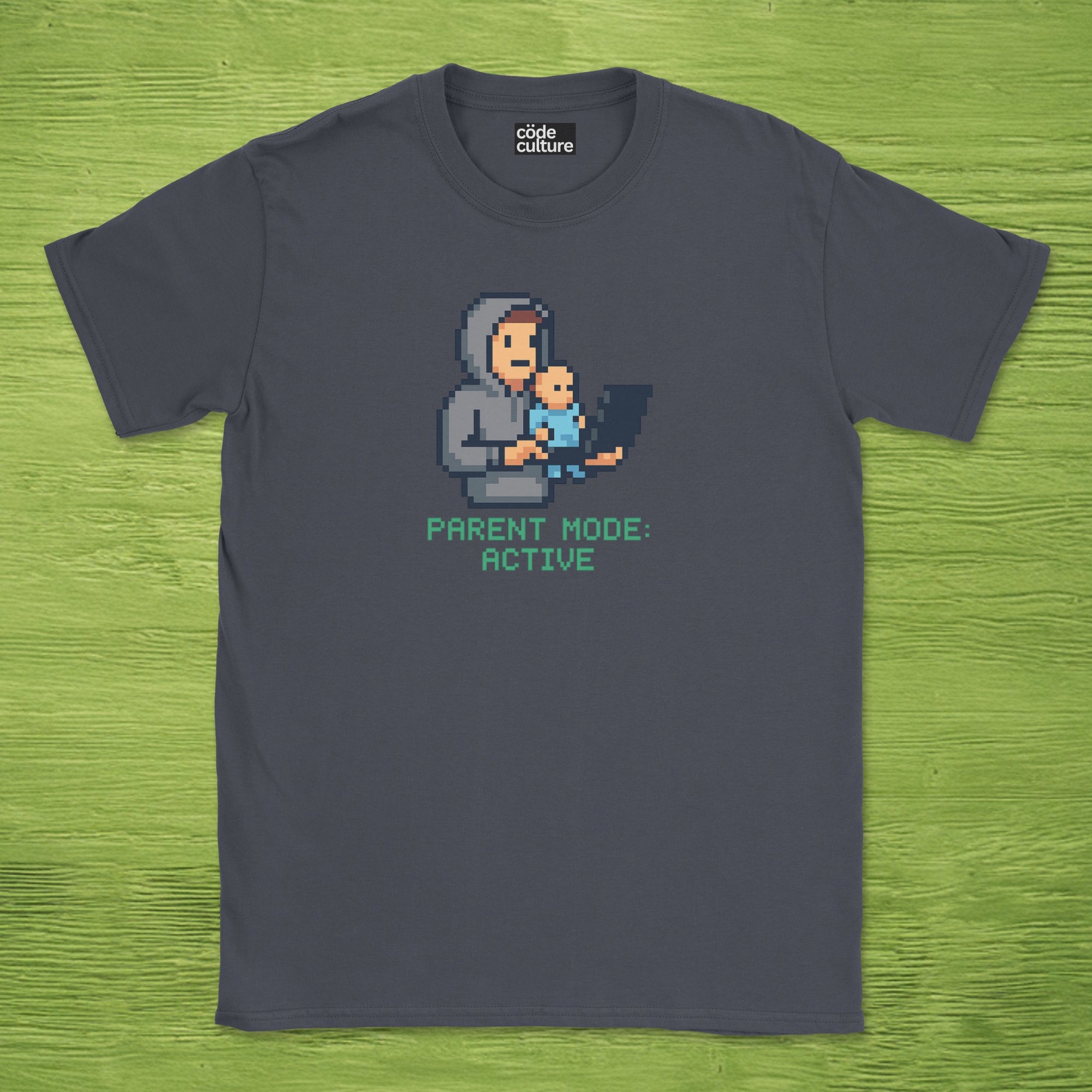 DAD parent mode active shirt