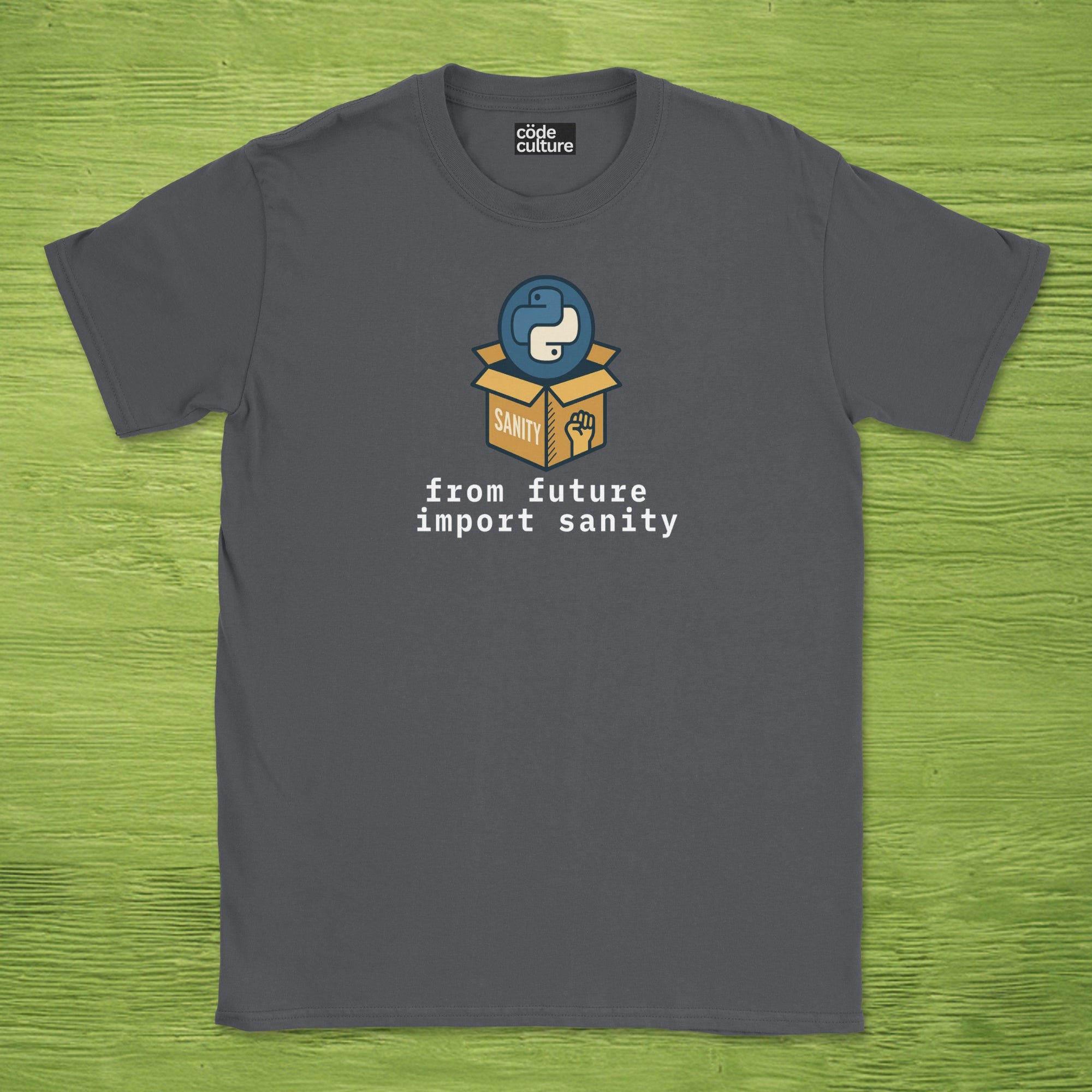 from future import sanity shirt
