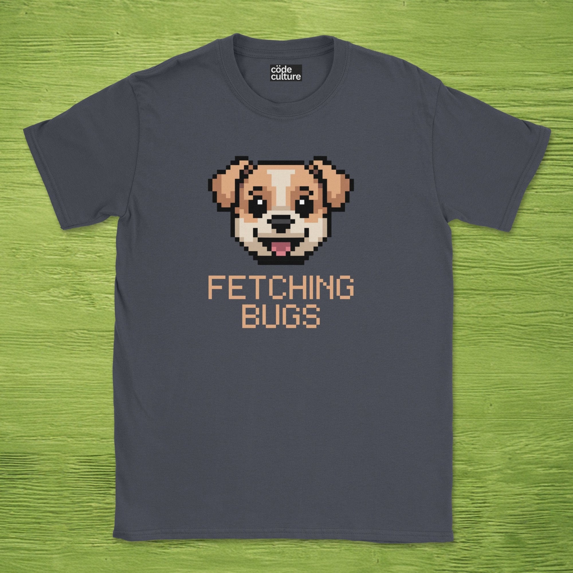 Fetching bugs dogs shirt