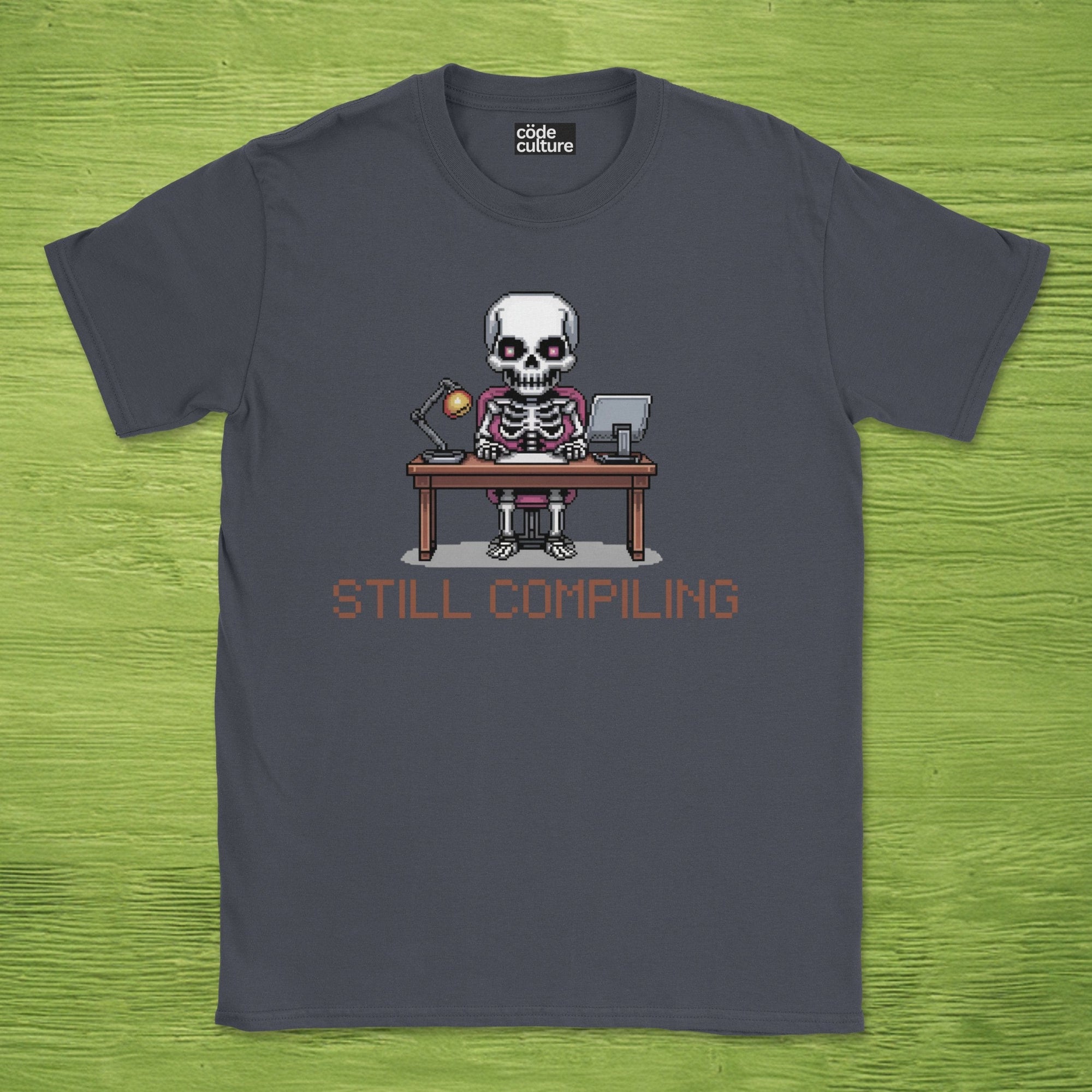 still compiling skeleton shirt