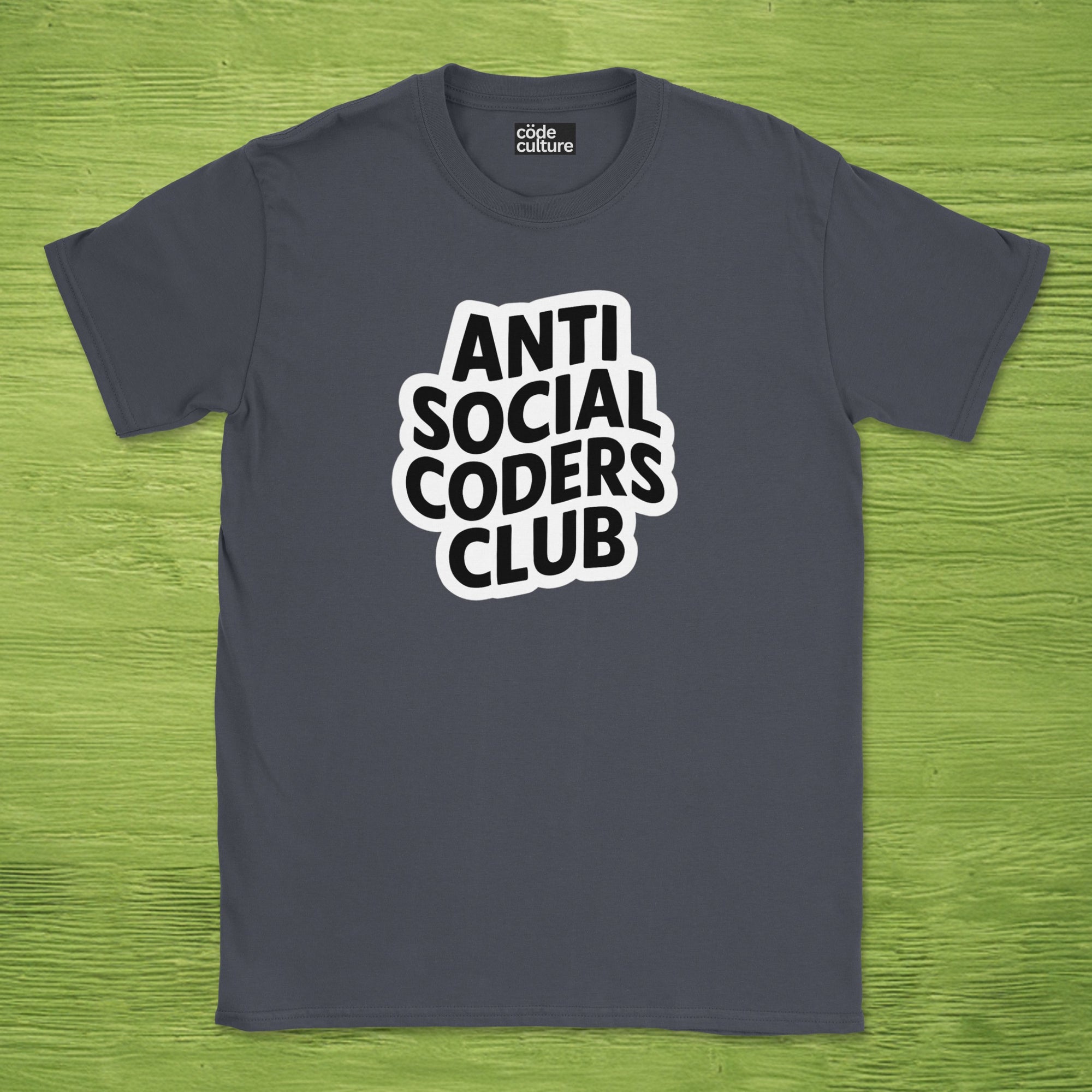 anti social coders club shirt