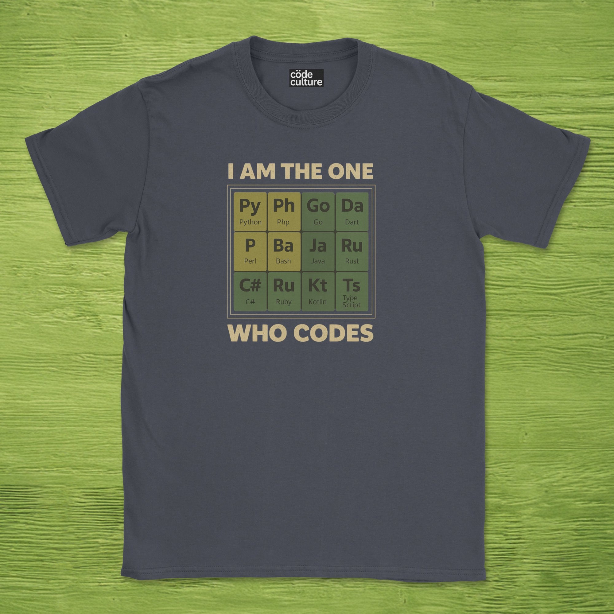 i am the one who codes shirt