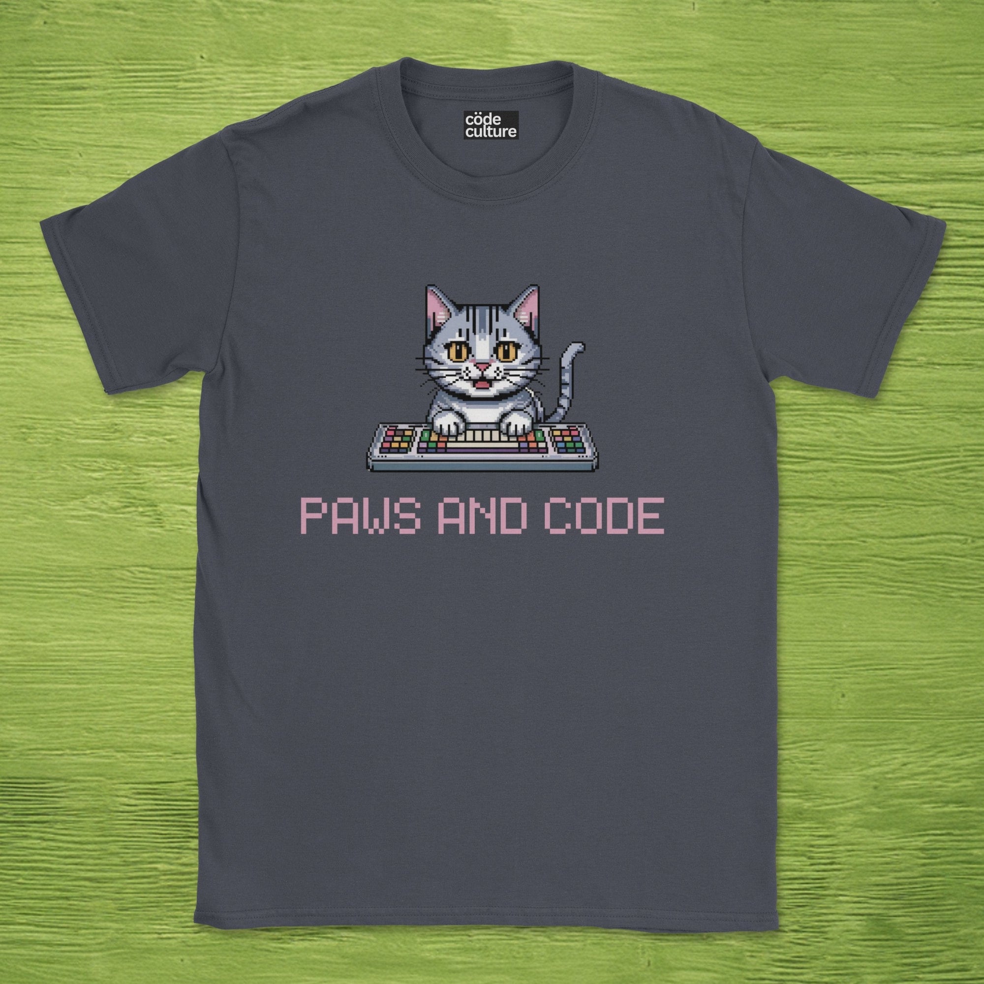 Paws and code shirt