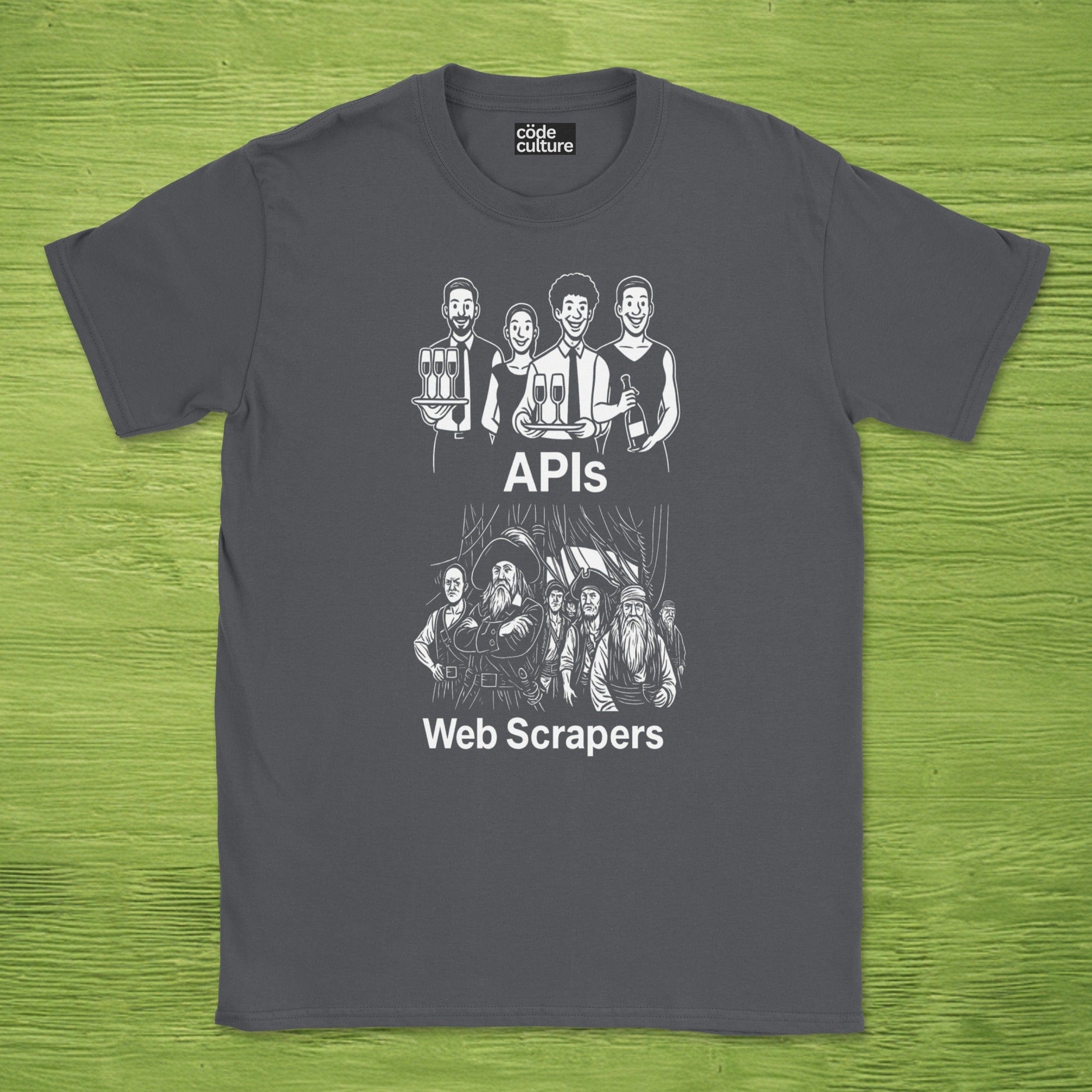 apis vs webscrapers shirt