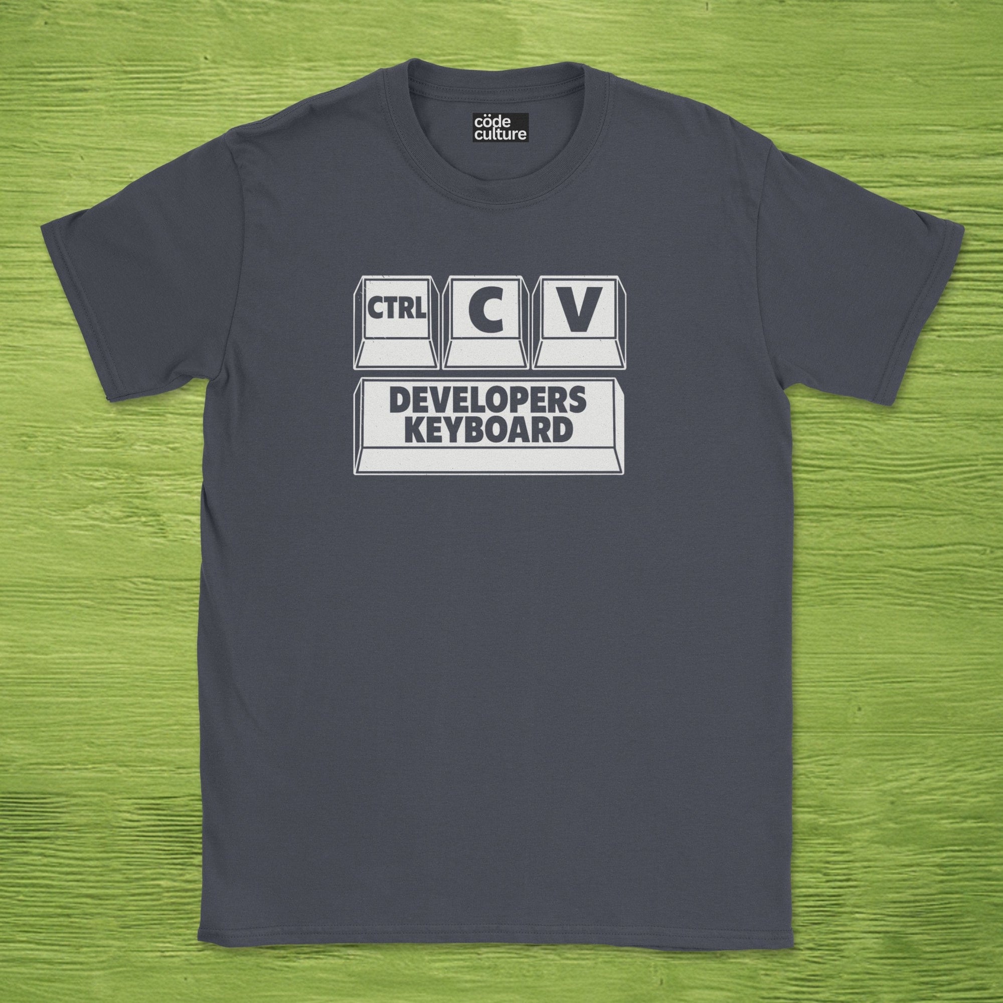 developers keyboard shirt