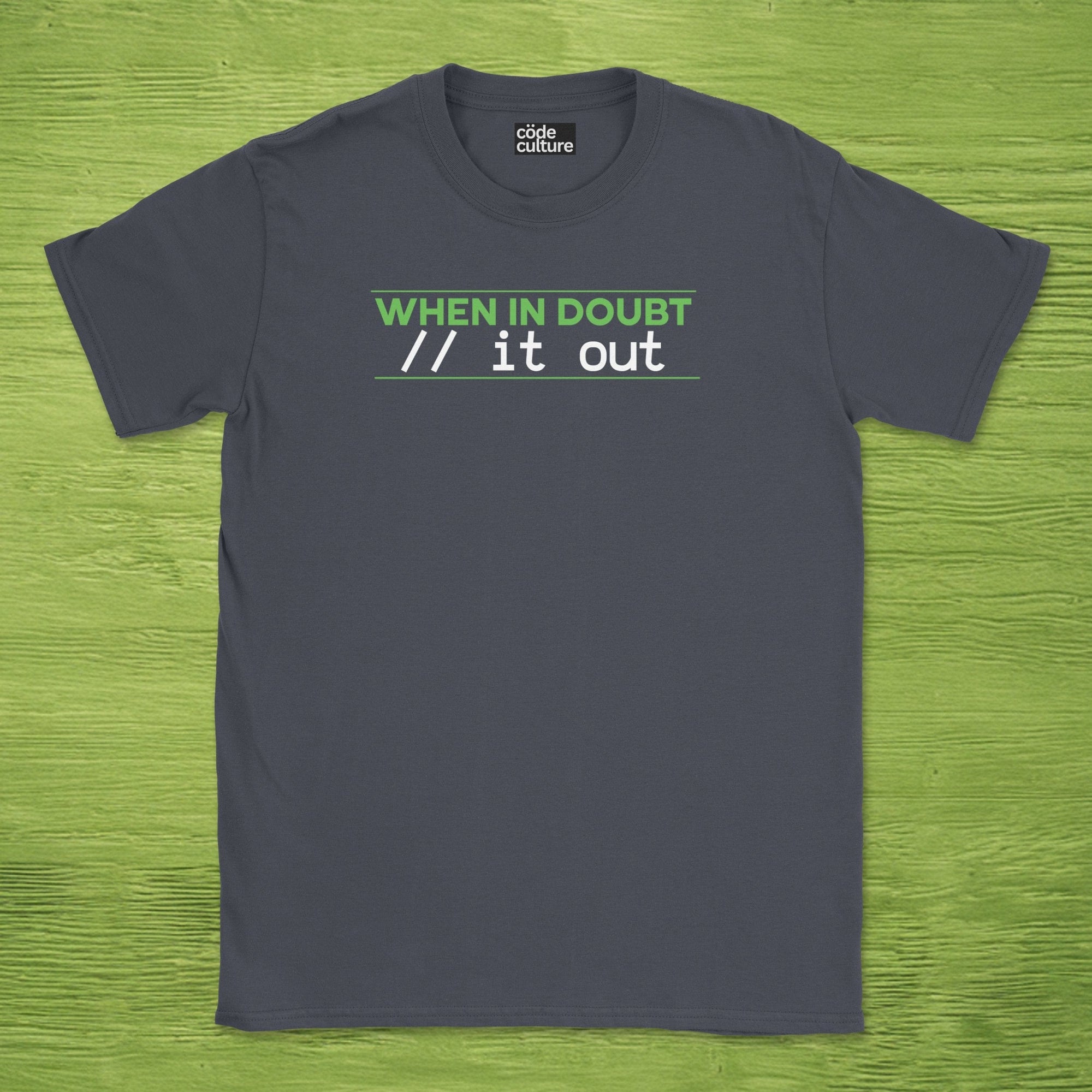 comment it out shirt