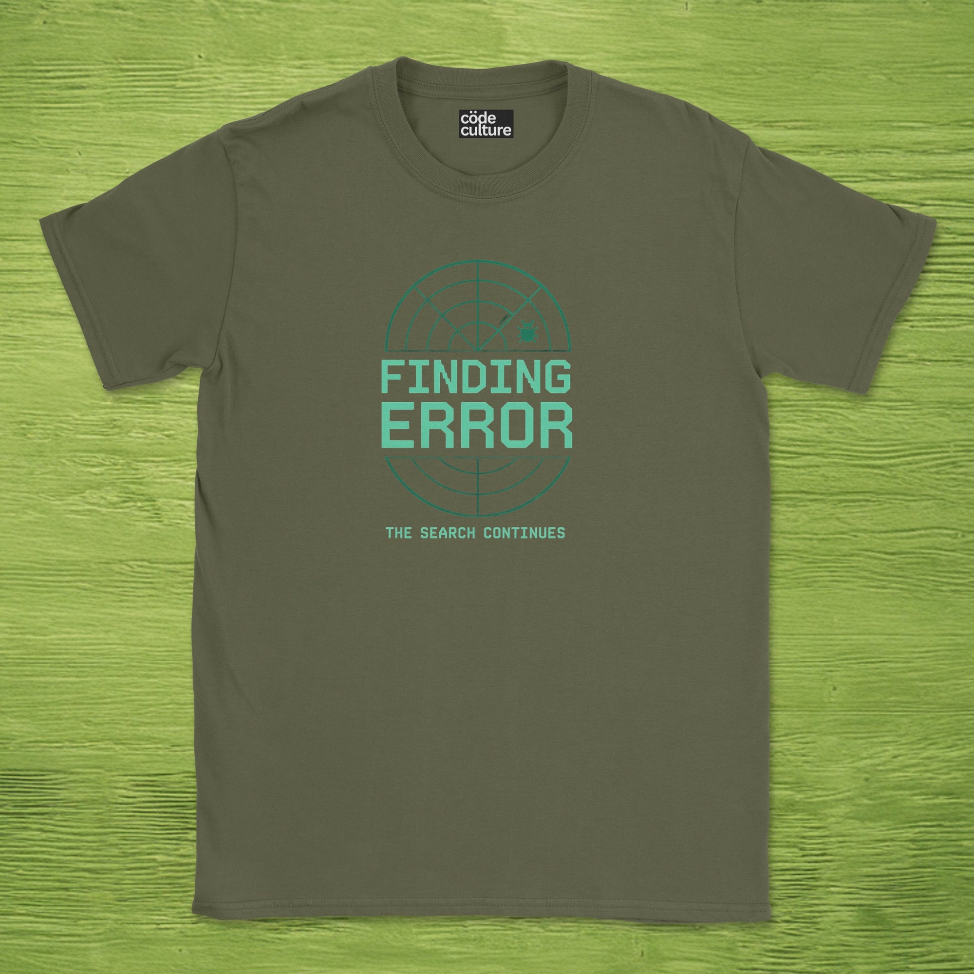 Finding Error Bug shirt