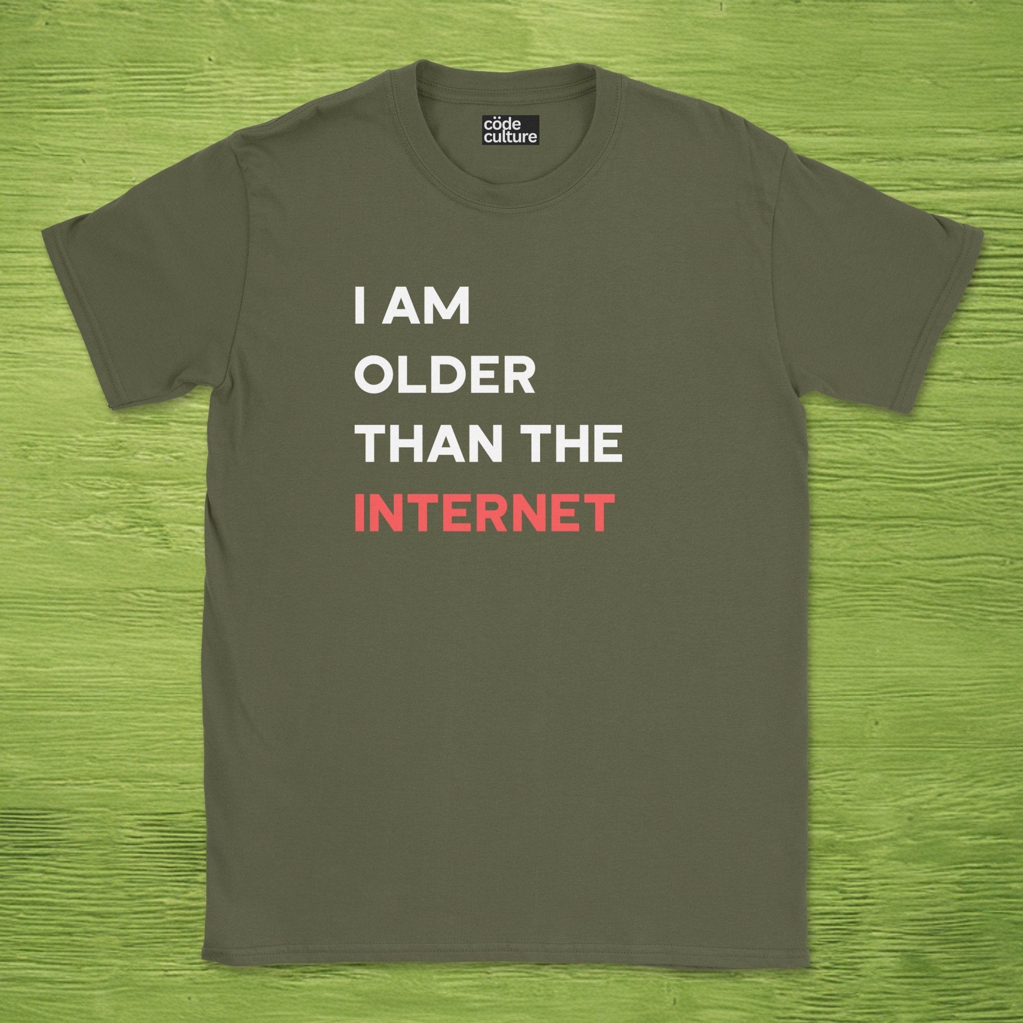 I am older than the internet shirt
