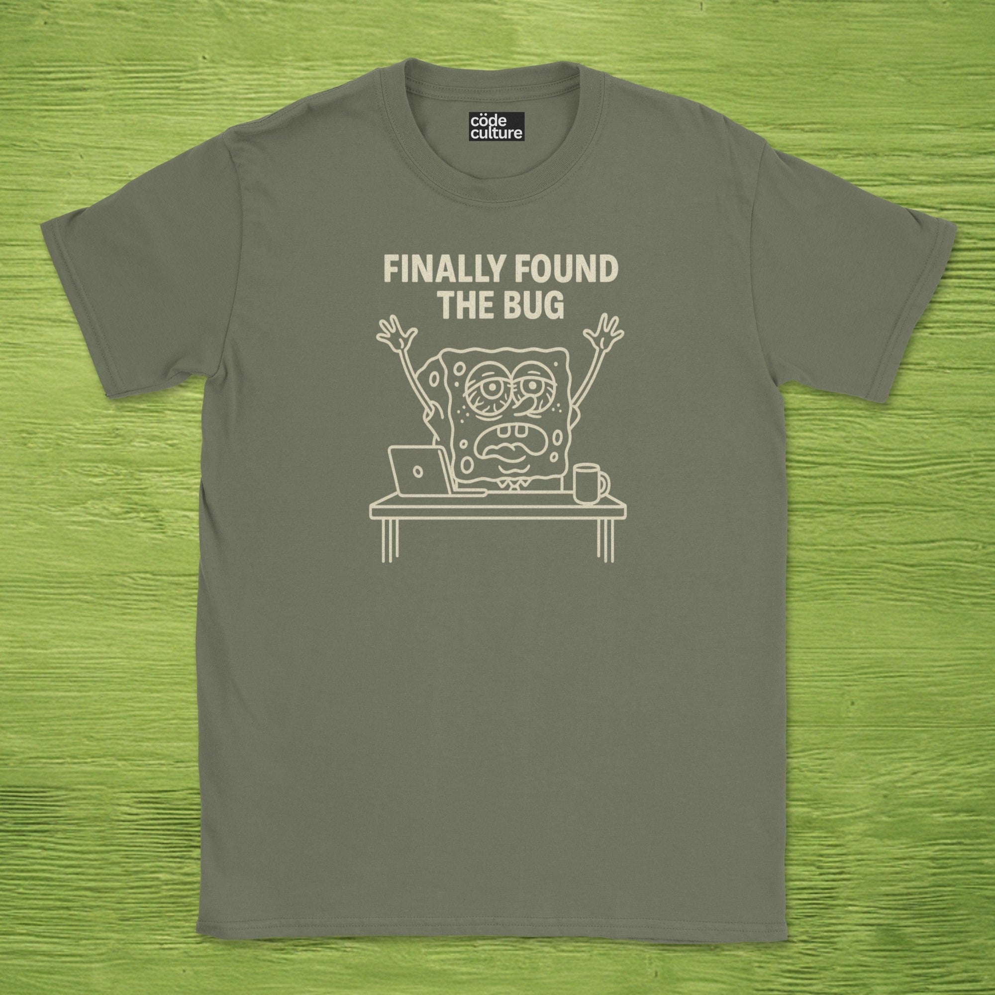 finally found the bug shirt