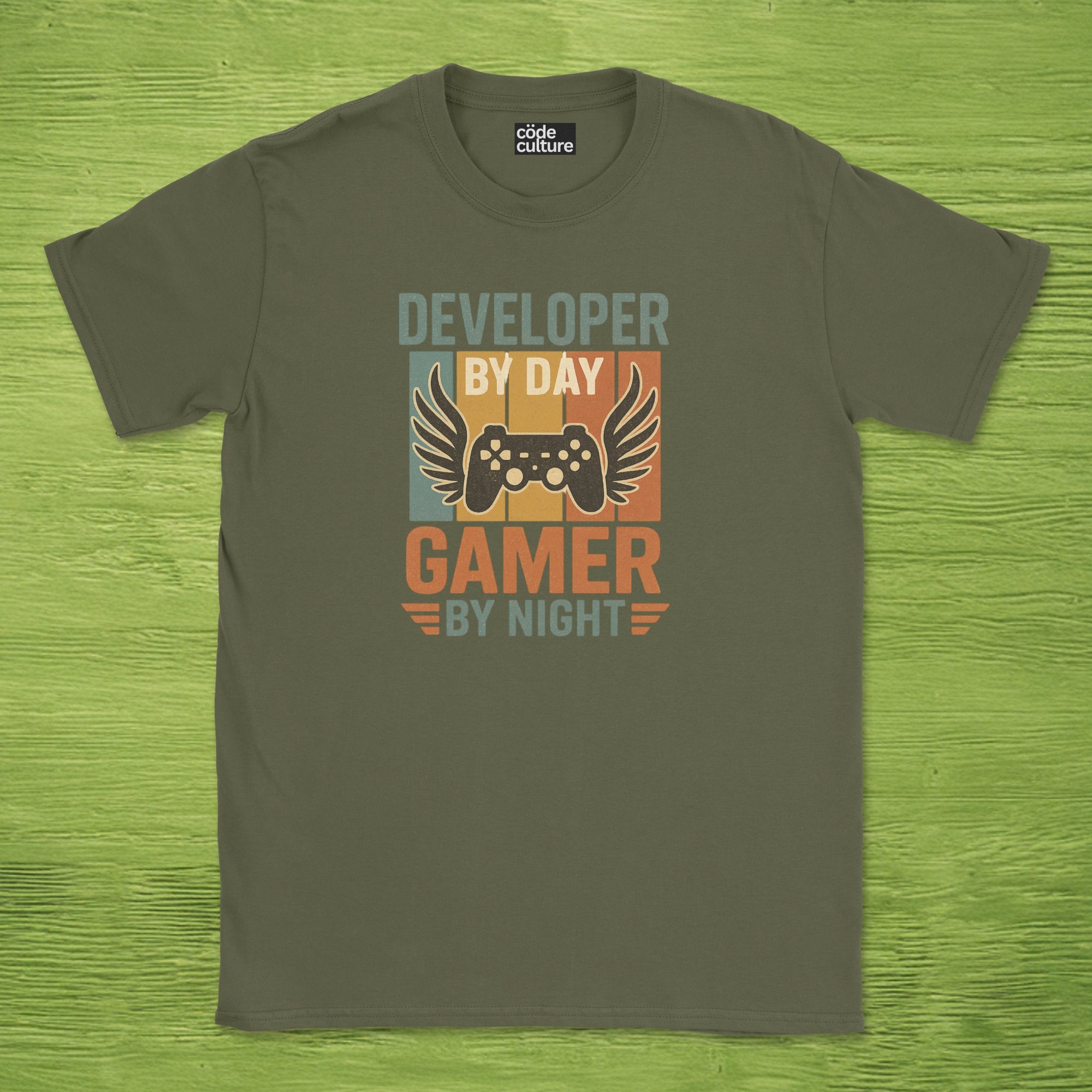 developer by day gamer by night shirt