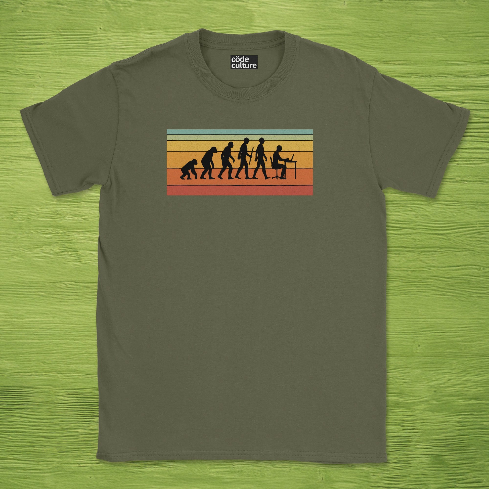 evolution of developers shirt
