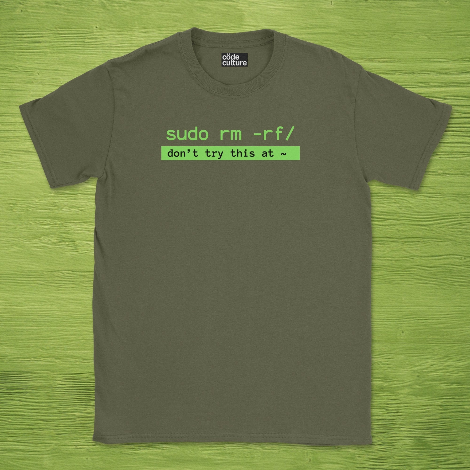sudo rm -rf/ shirt