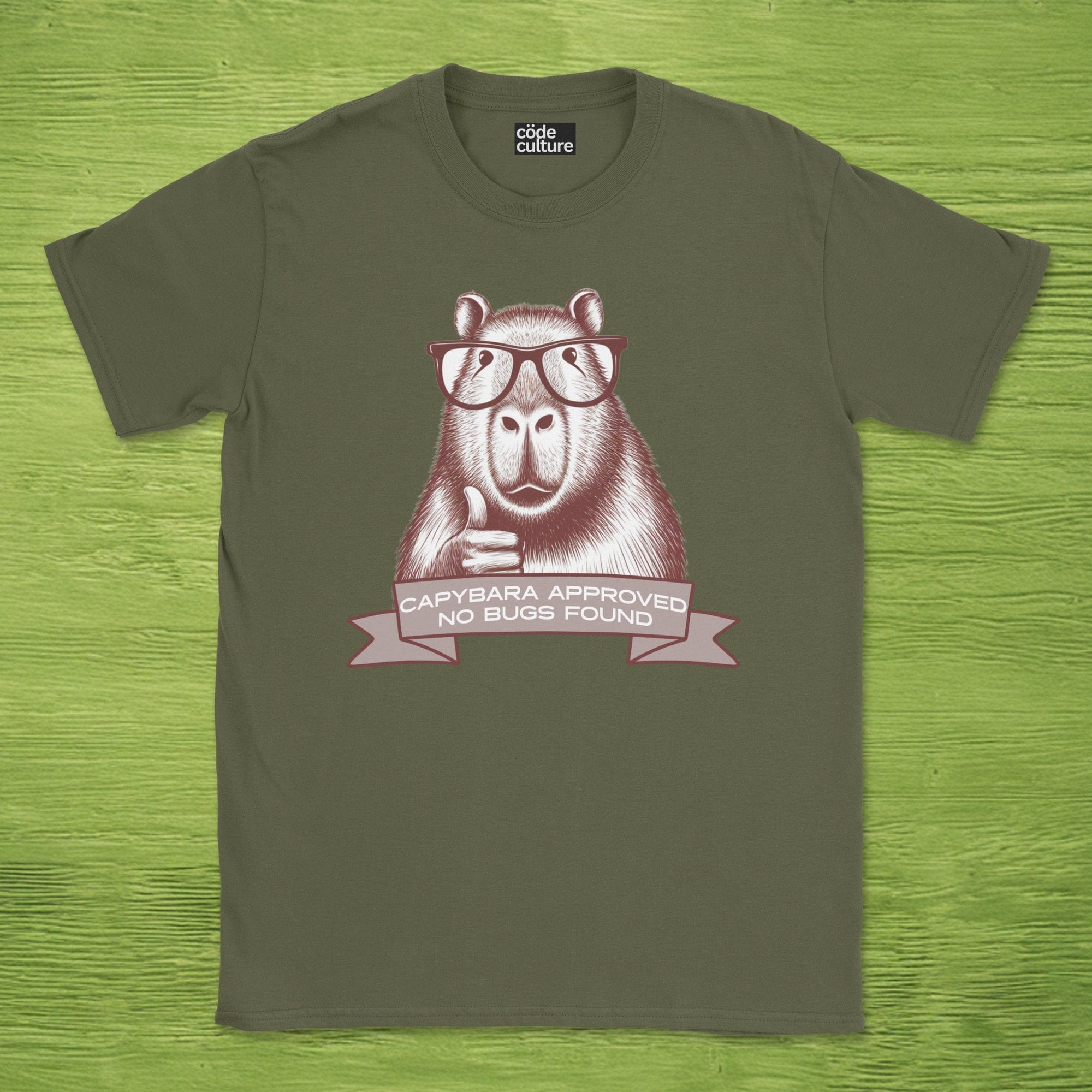Capybara approved shirt
