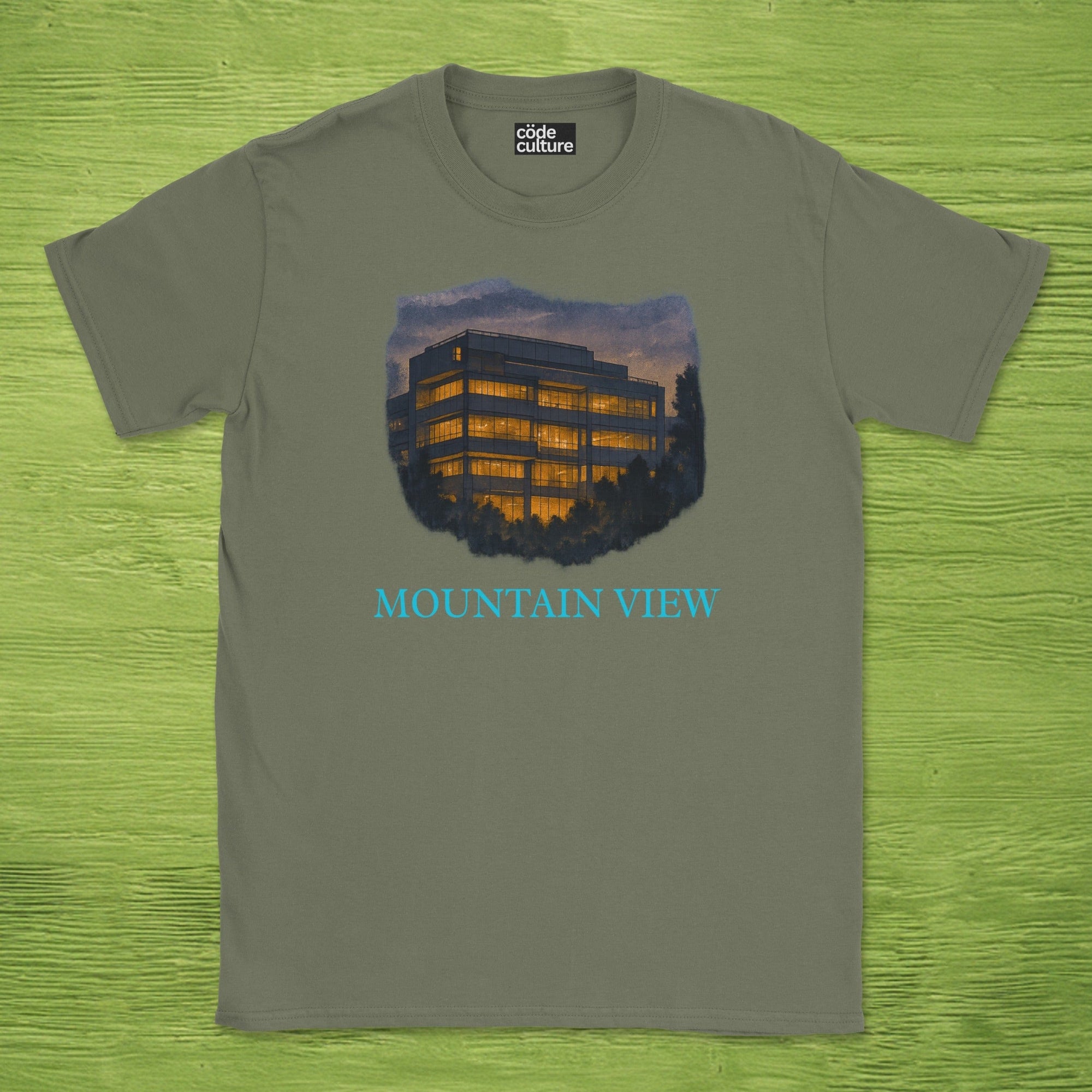 not the software company office shirt