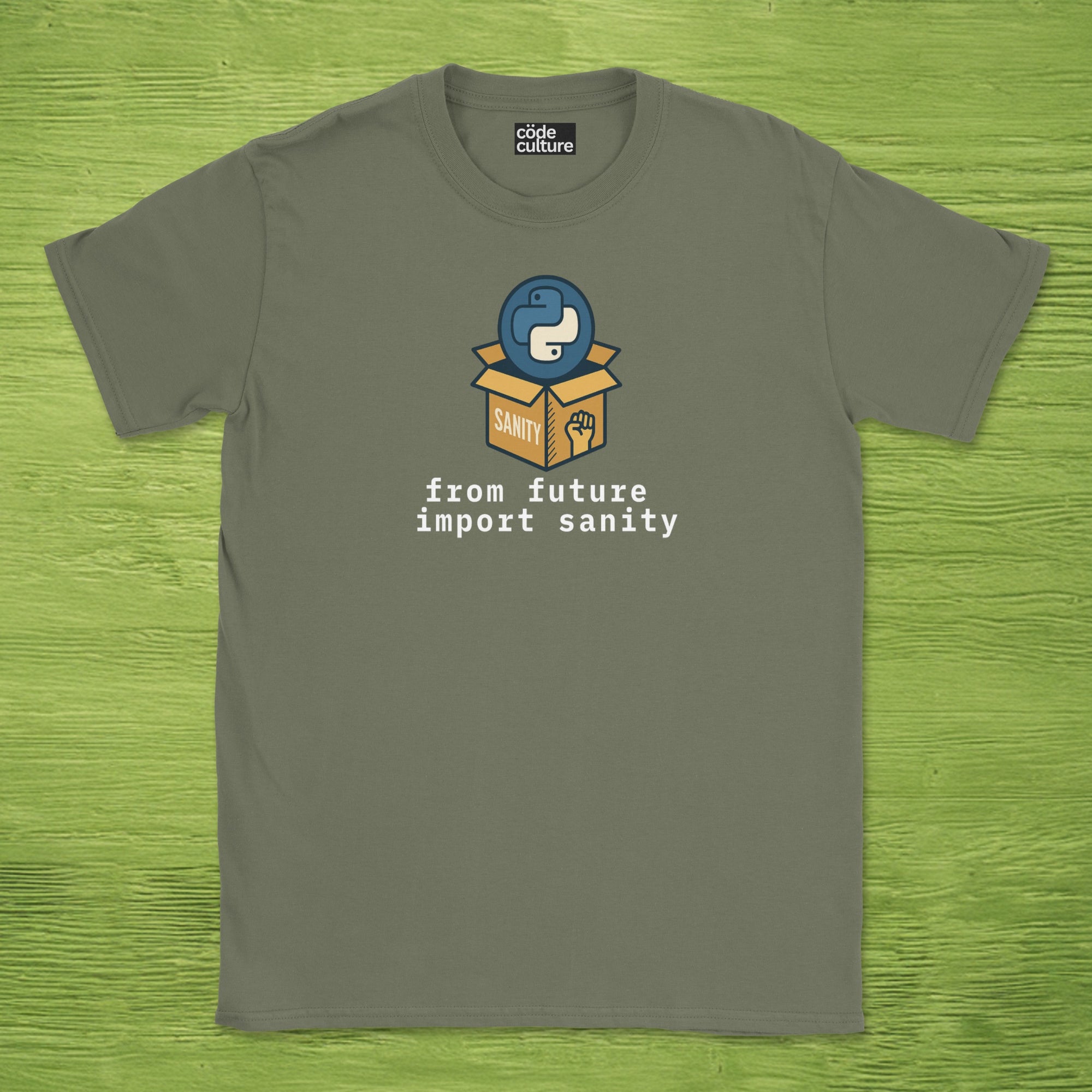 from future import sanity shirt