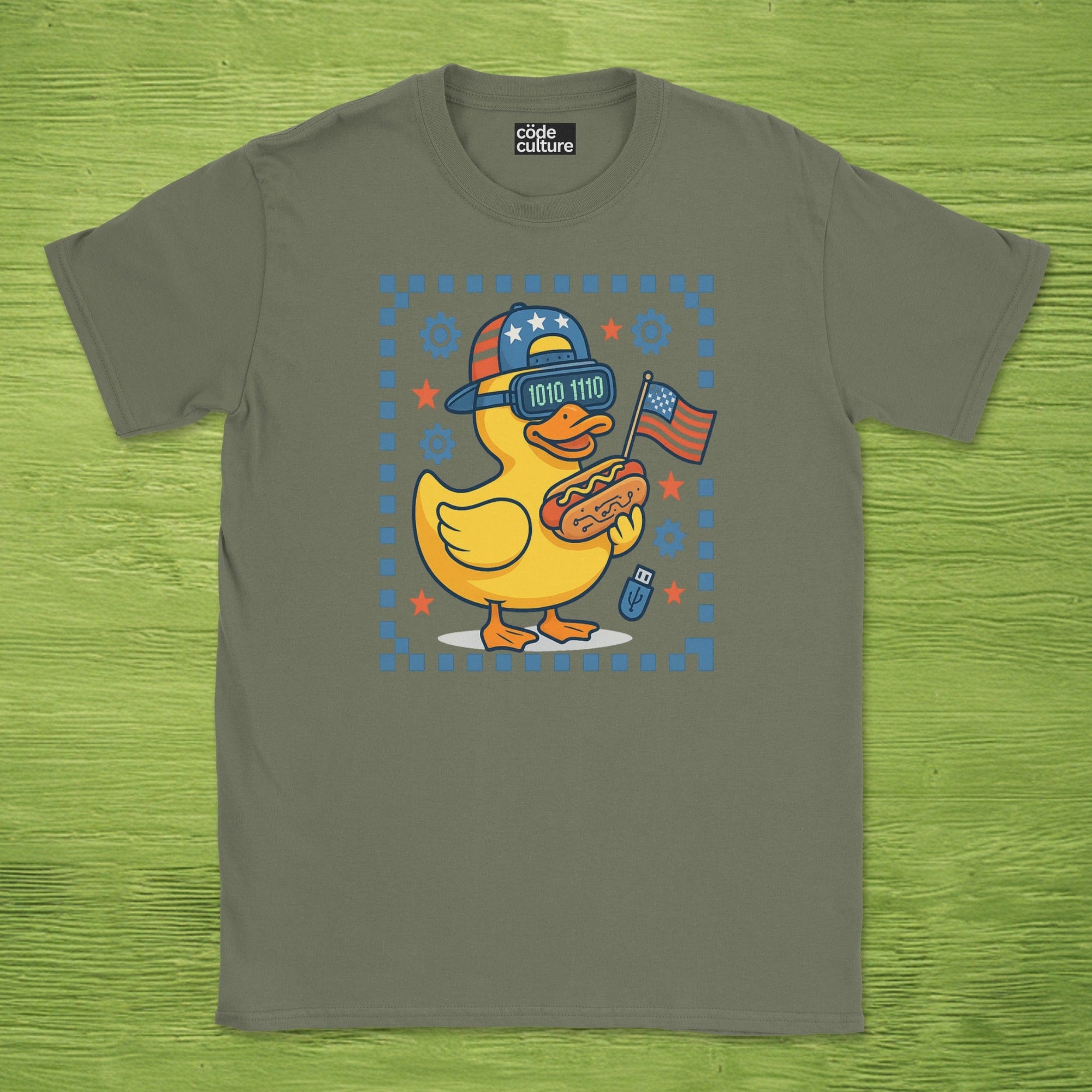 american duck and wiener shirt