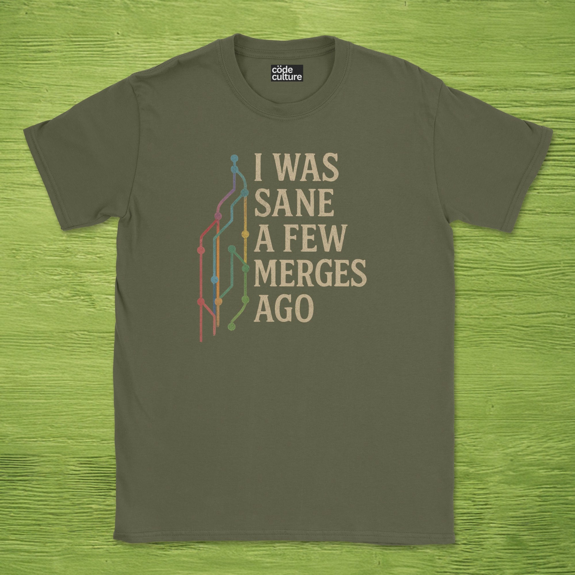 i was sane few merges ago shirt