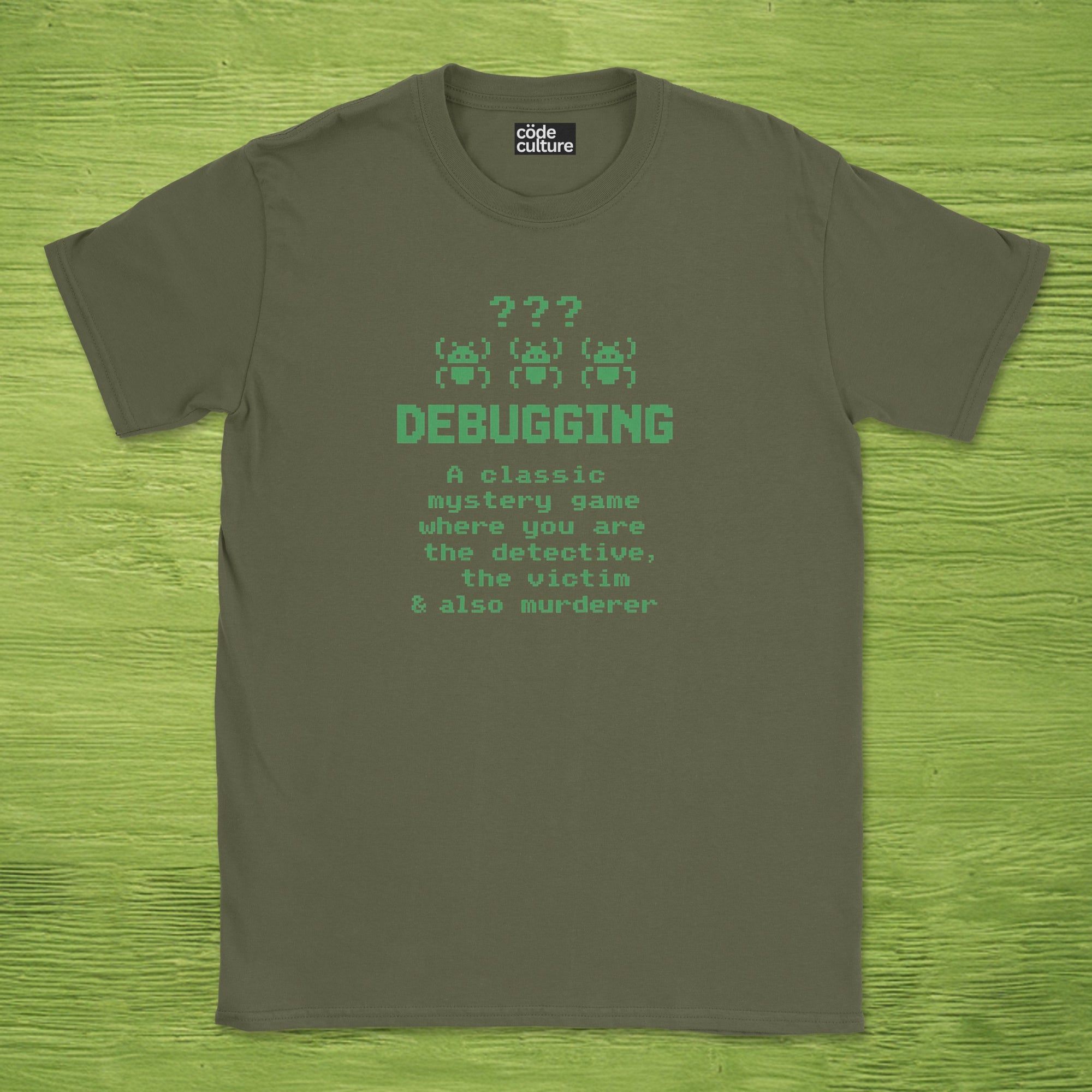 debugging definition shirt