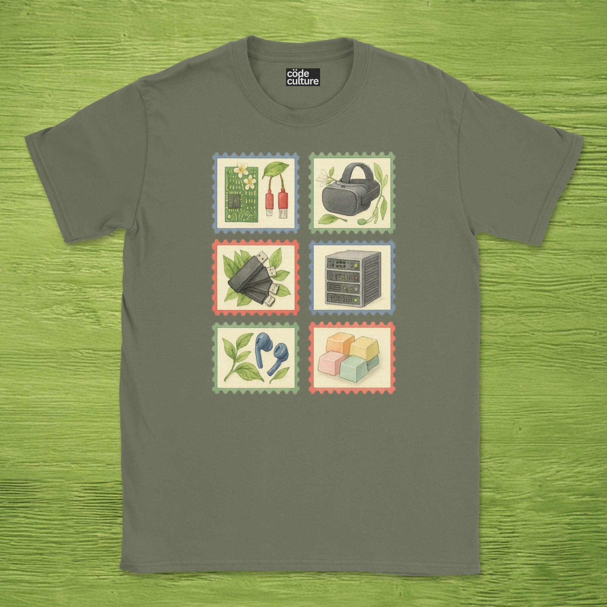 digital stamps shirt