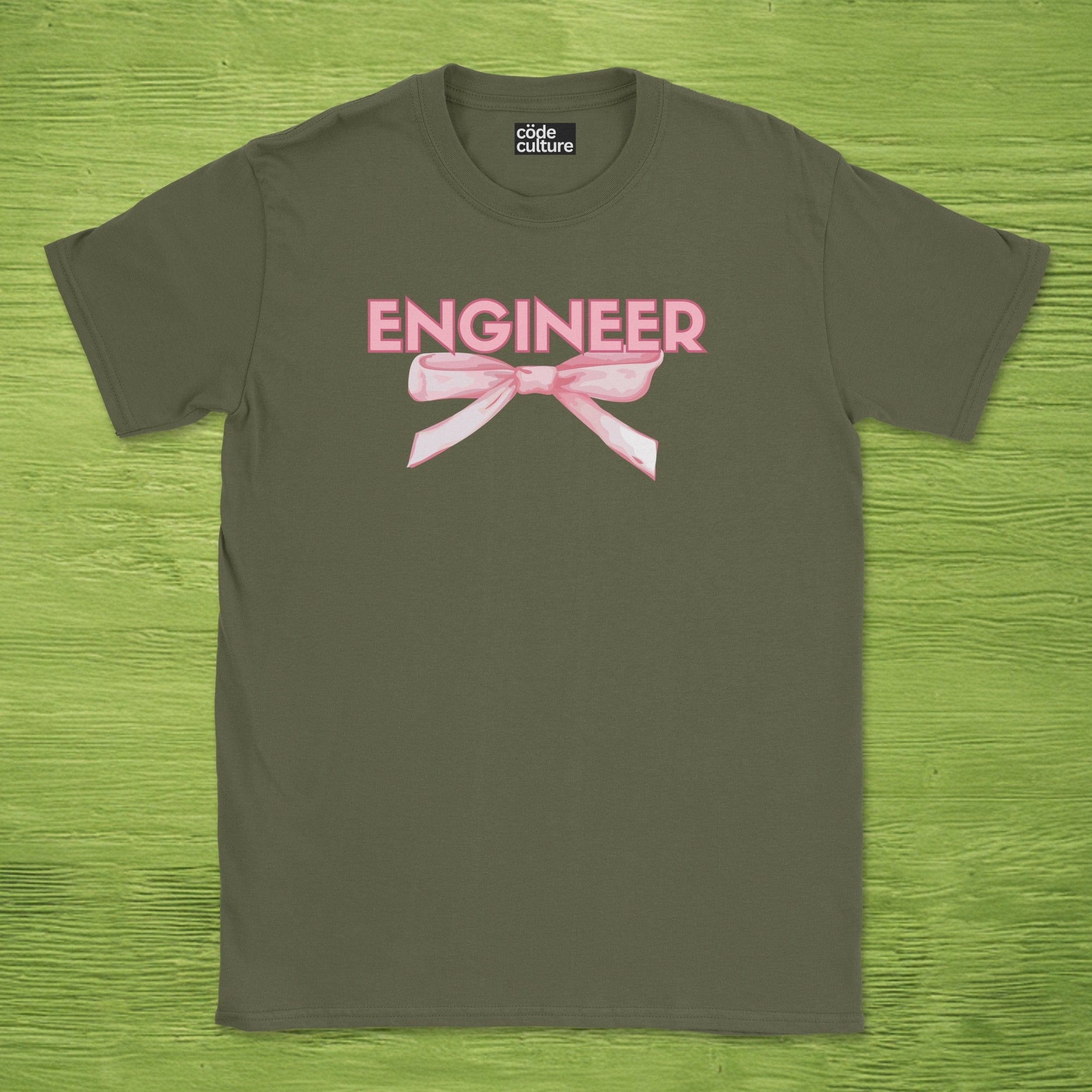 Engineer bow cute shirt