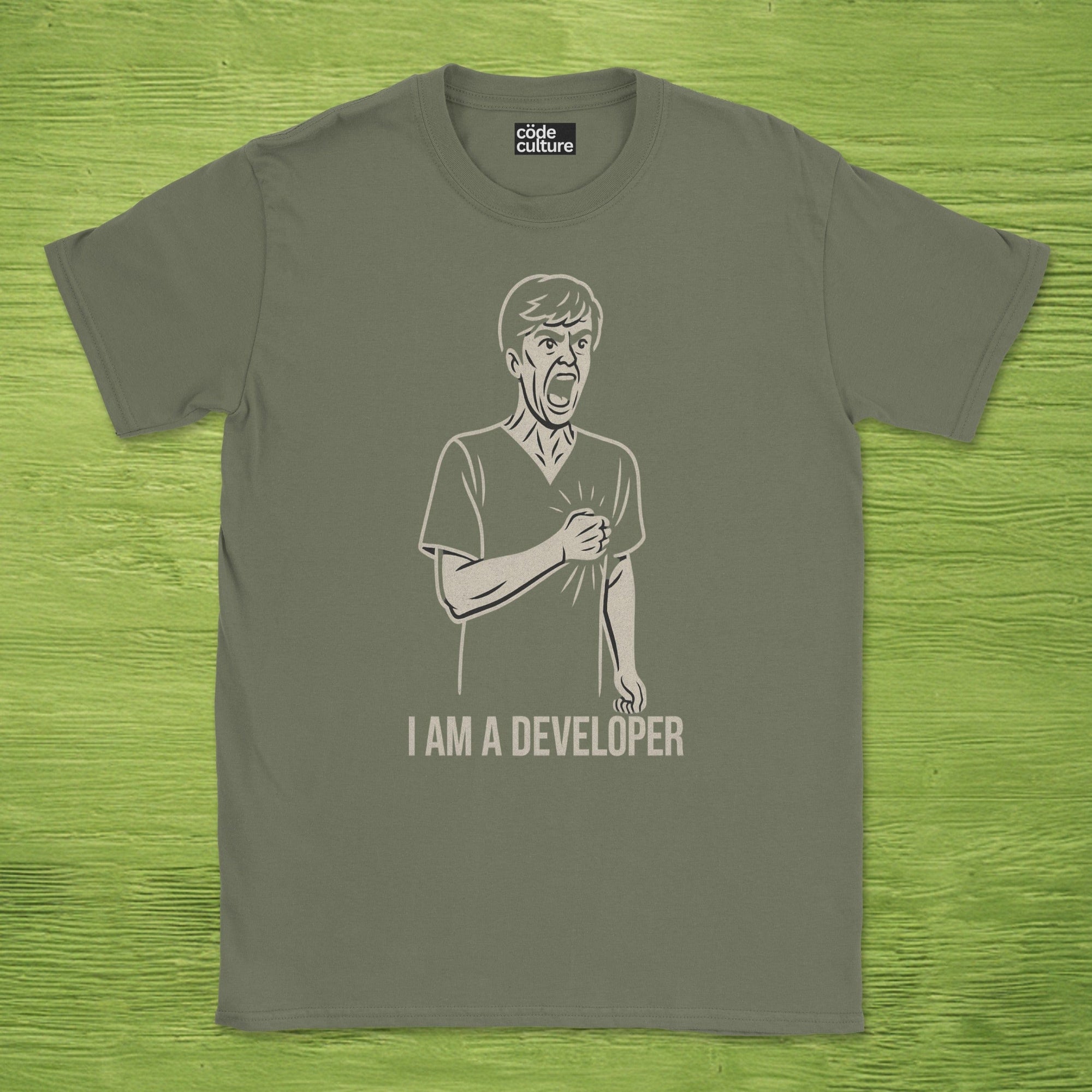 i am a developer shirt