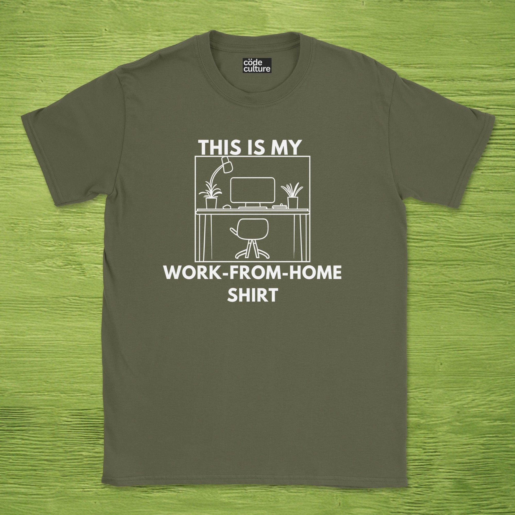 This is my work from home shirt