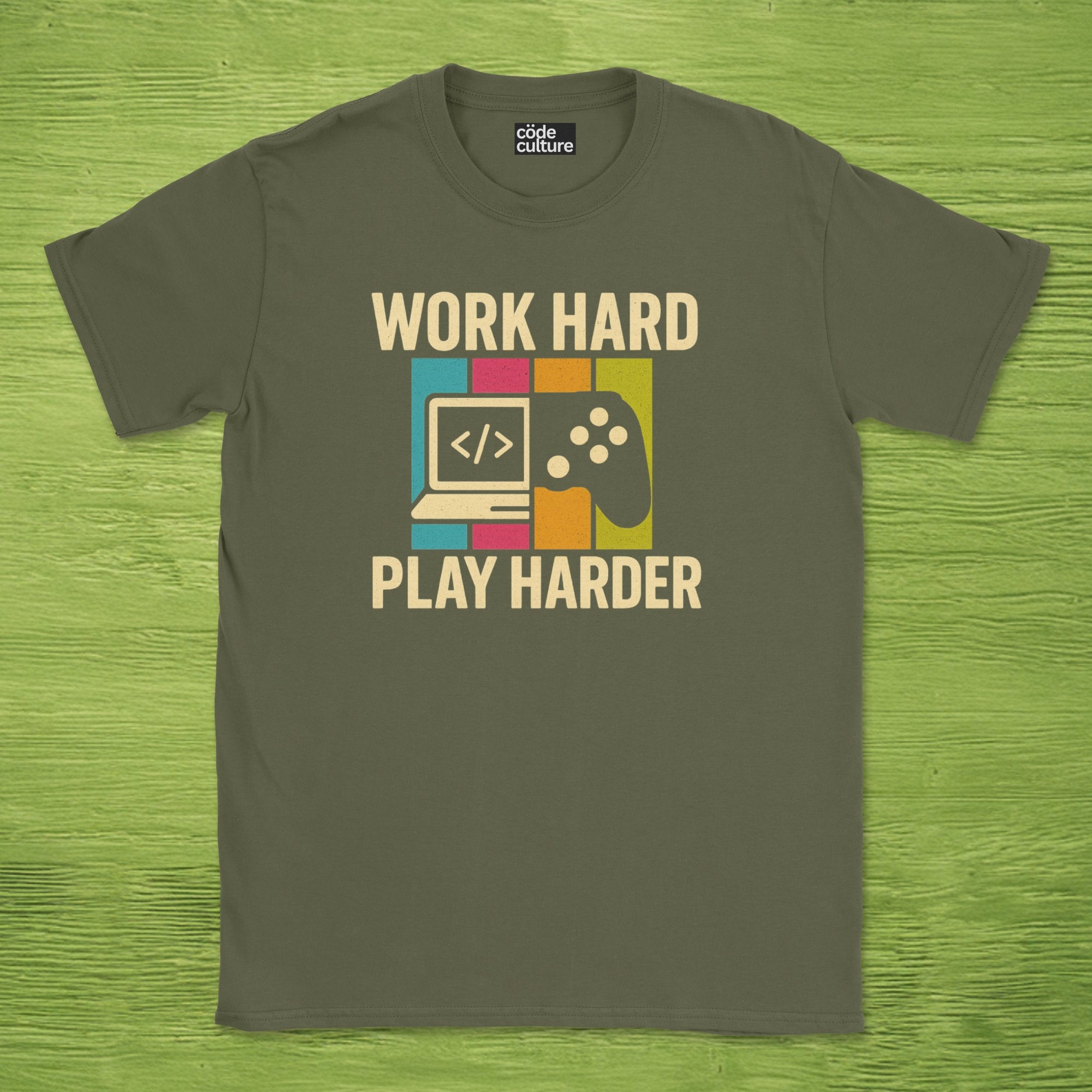 work hard play harder shirt