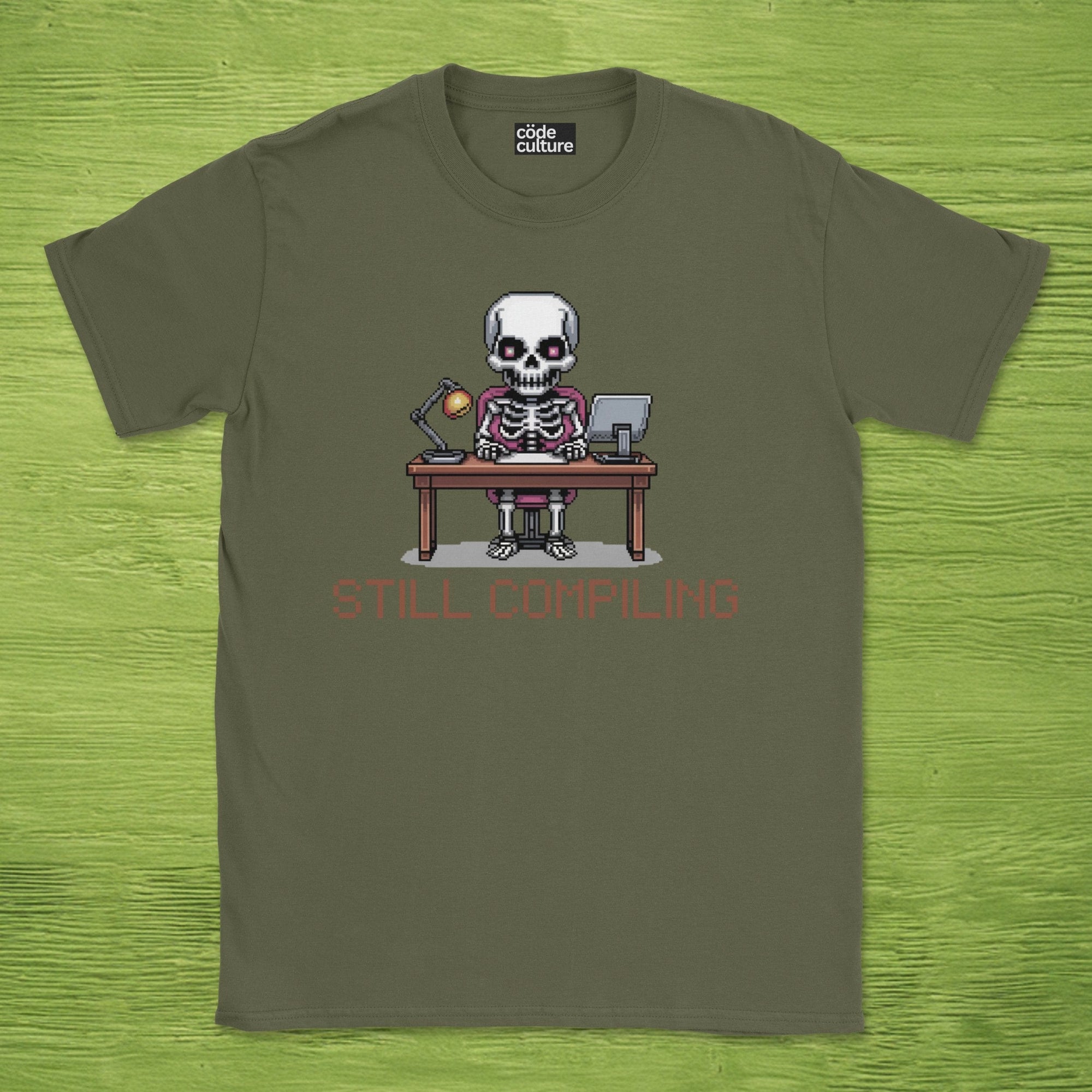 still compiling skeleton shirt