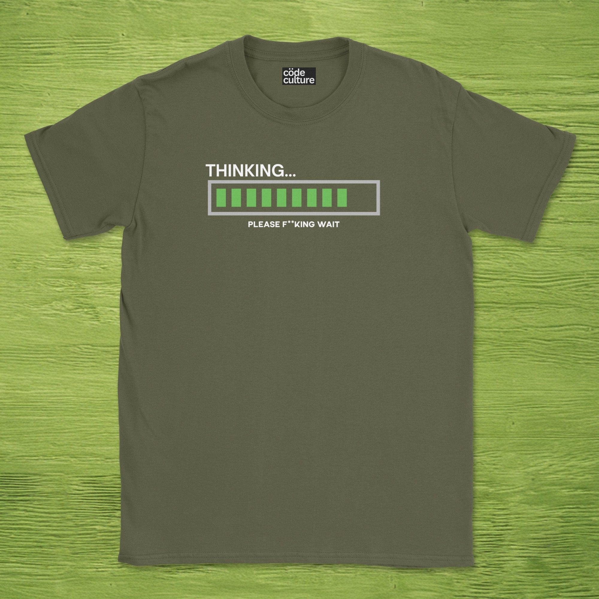 Thinking... Please wait shirt