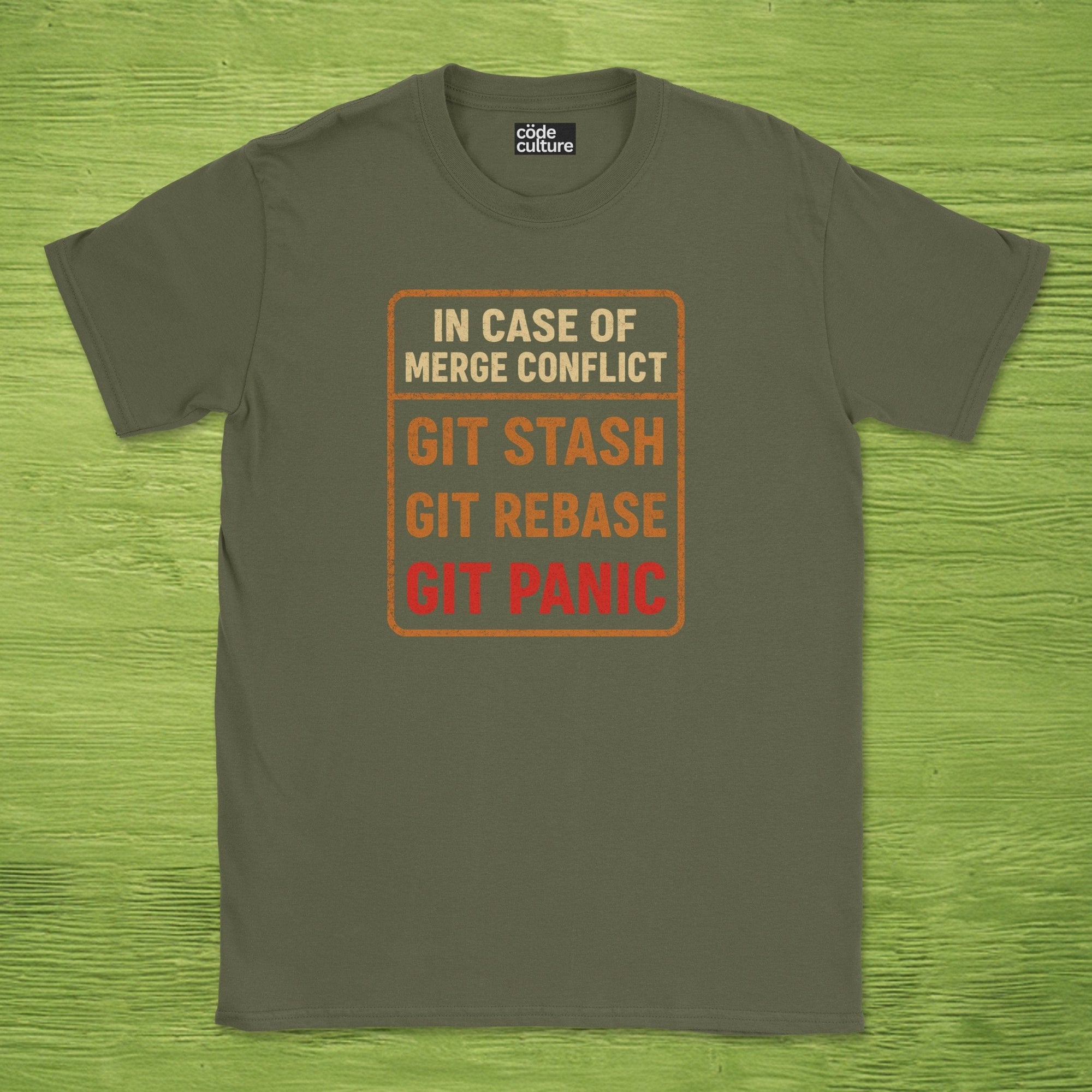 in case of merge conflict shirt