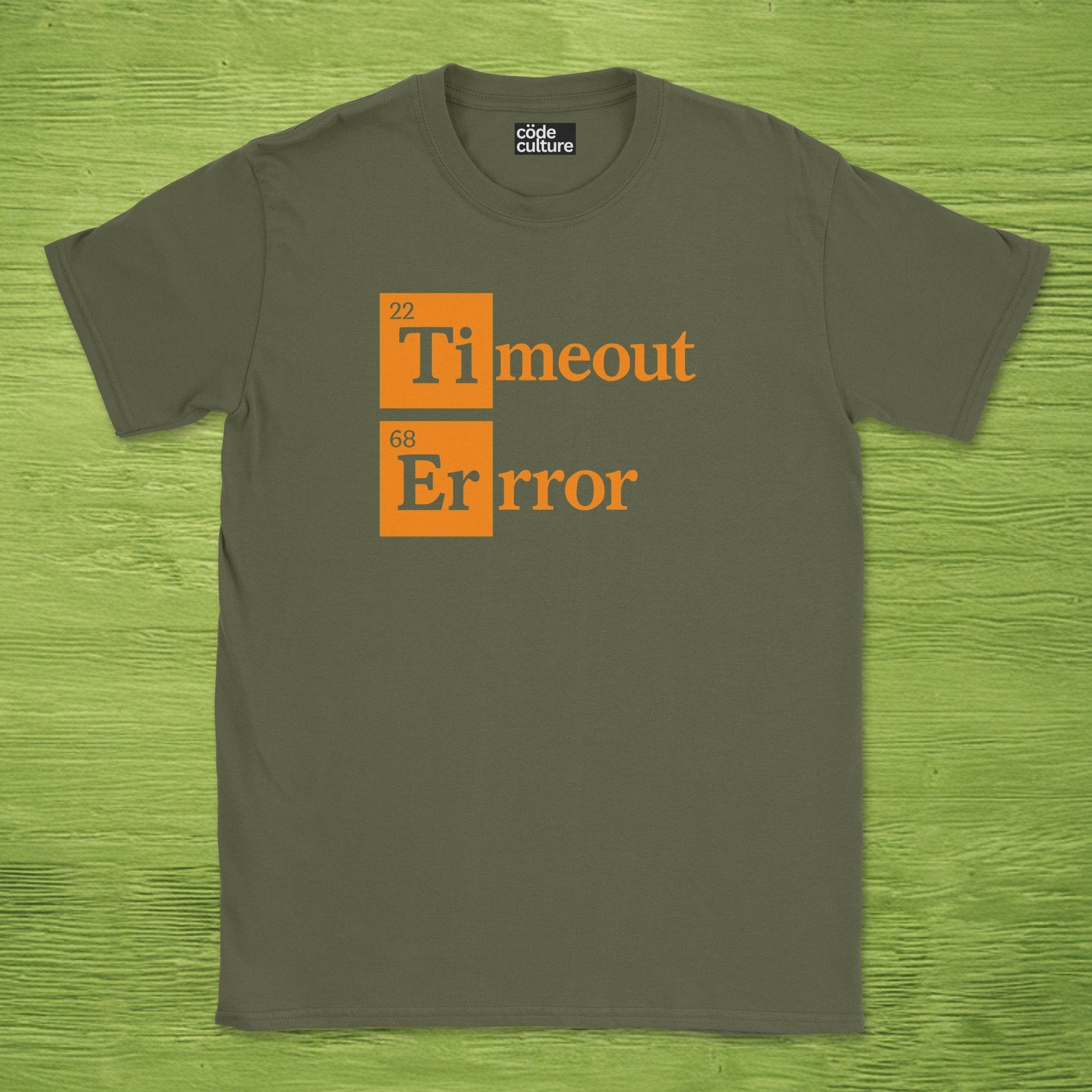 Timeout Error shirt