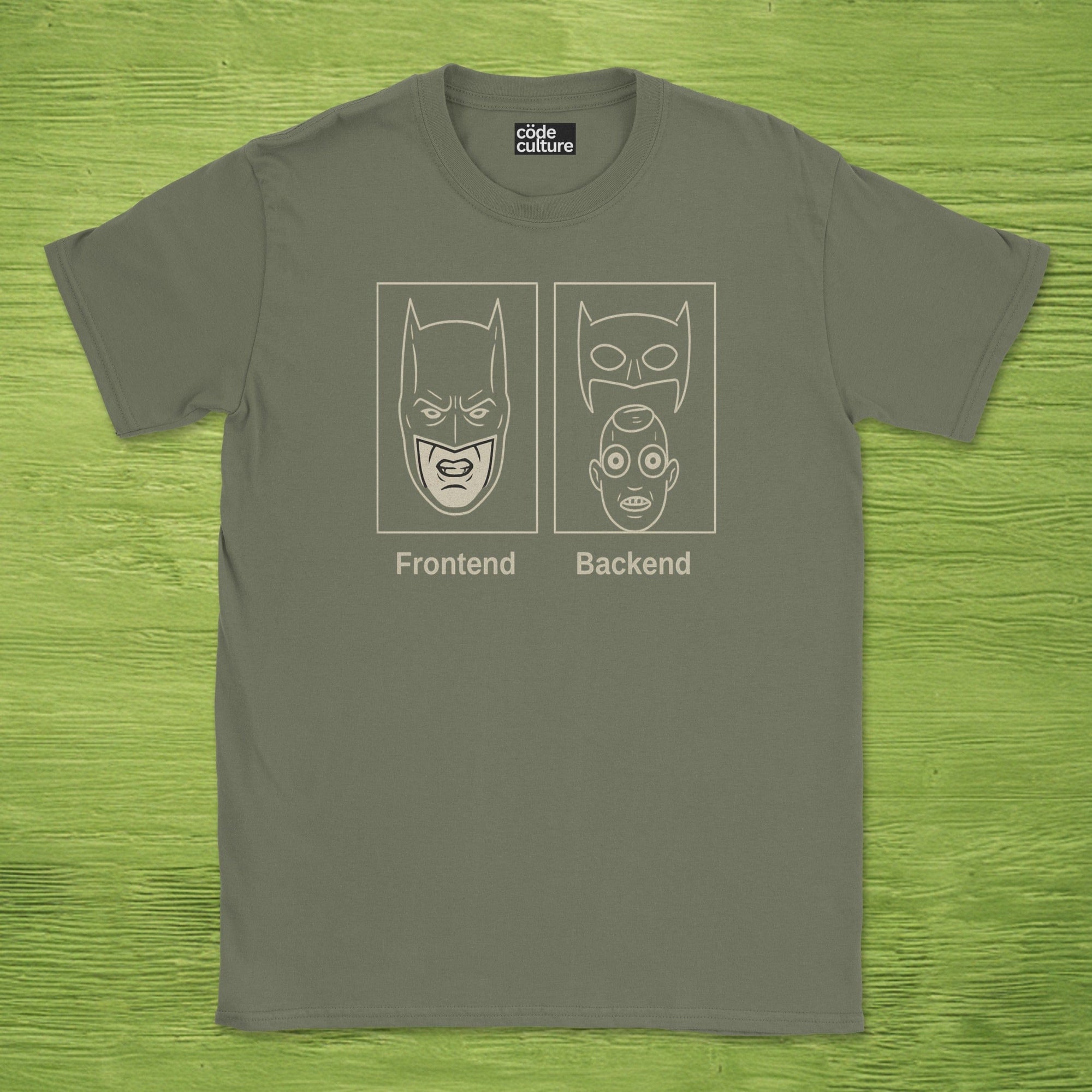frontend vs backend shirt