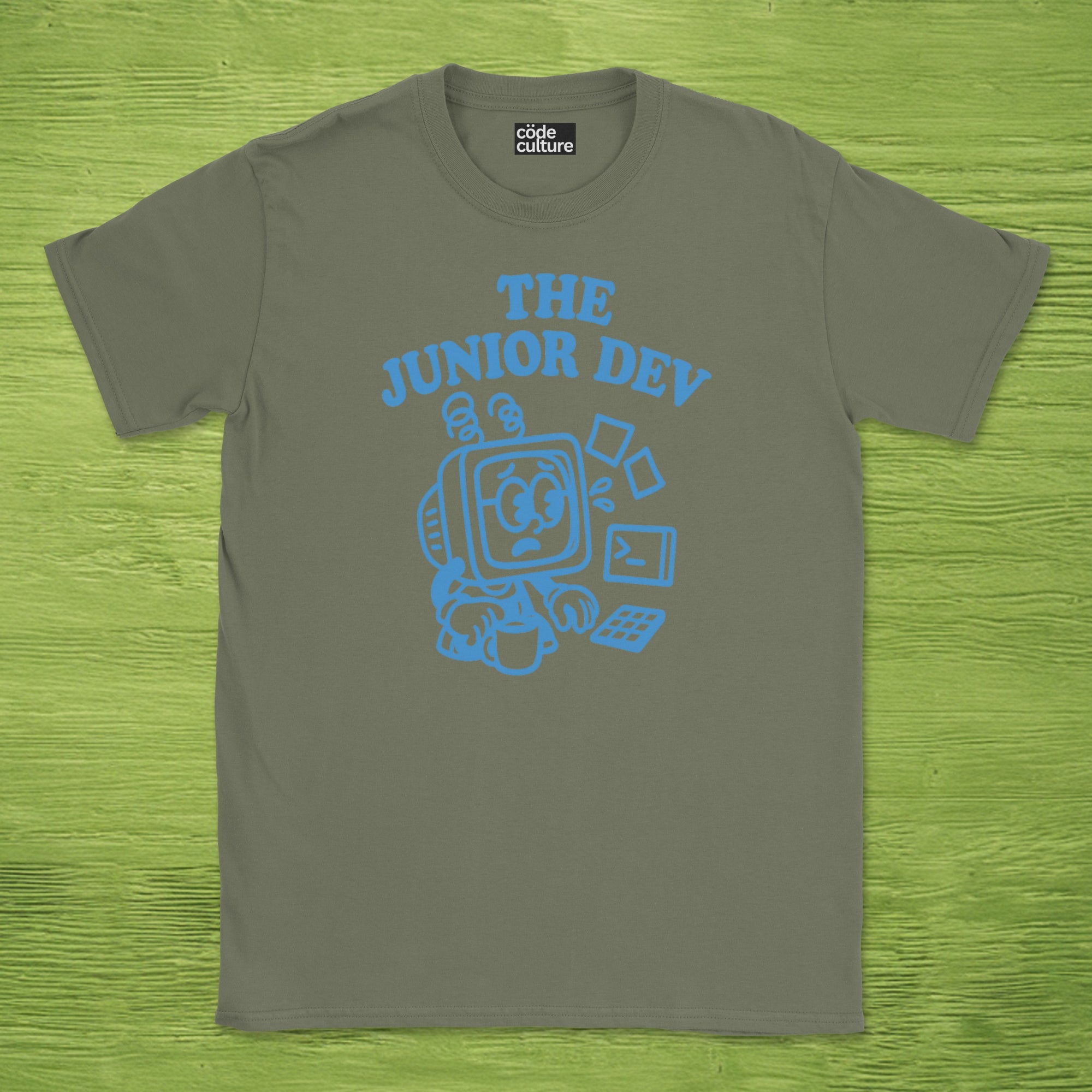the junior dev shirt
