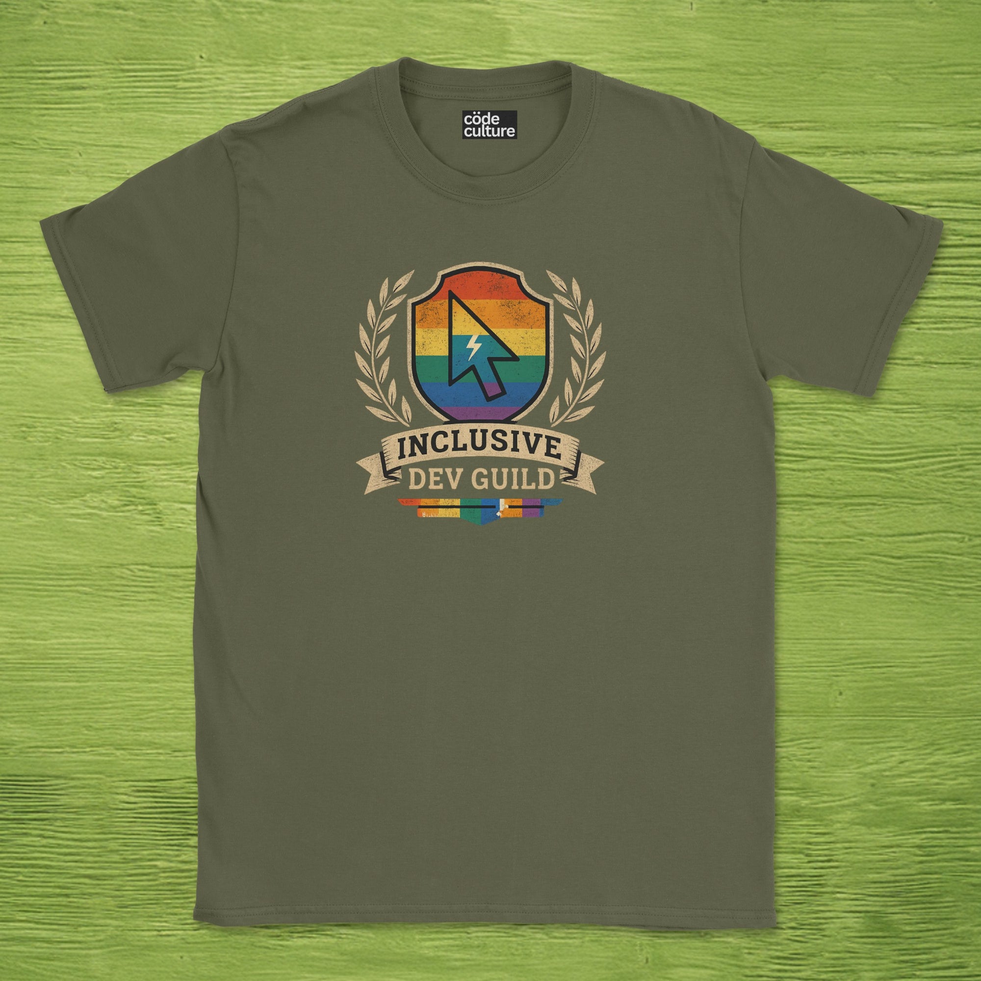 inclusive DEV guild shirt