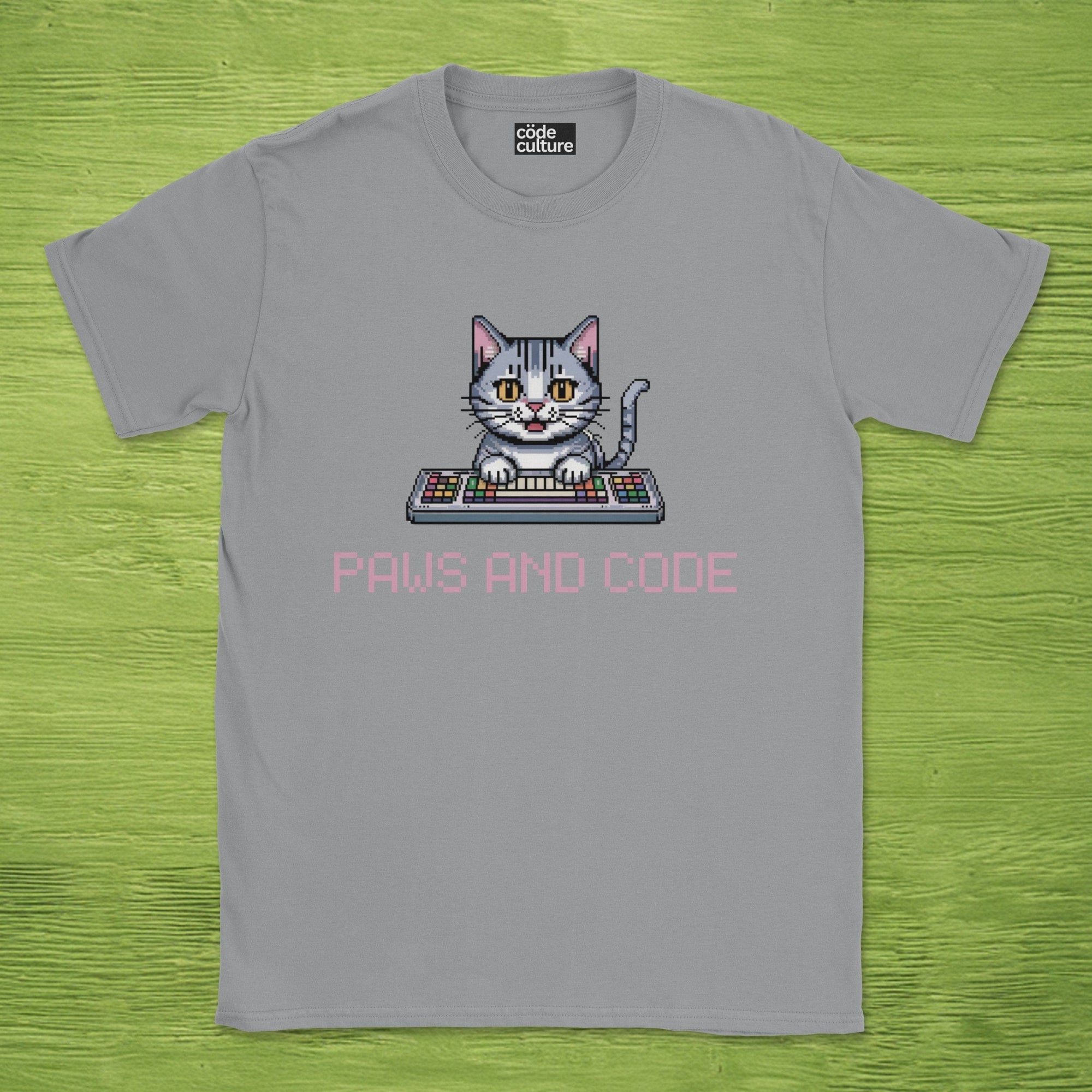 Paws and code shirt