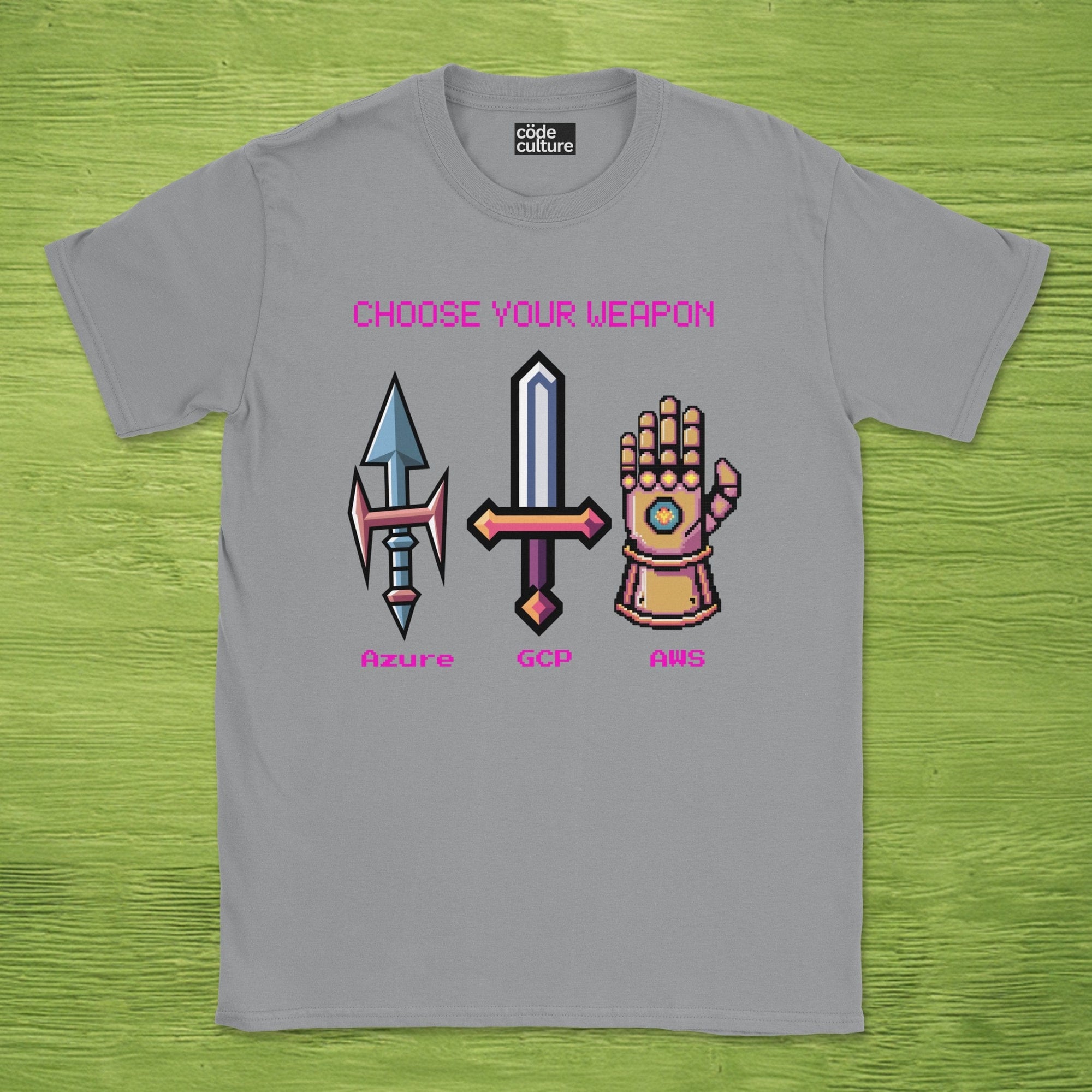 Cloud platform weapon shirt