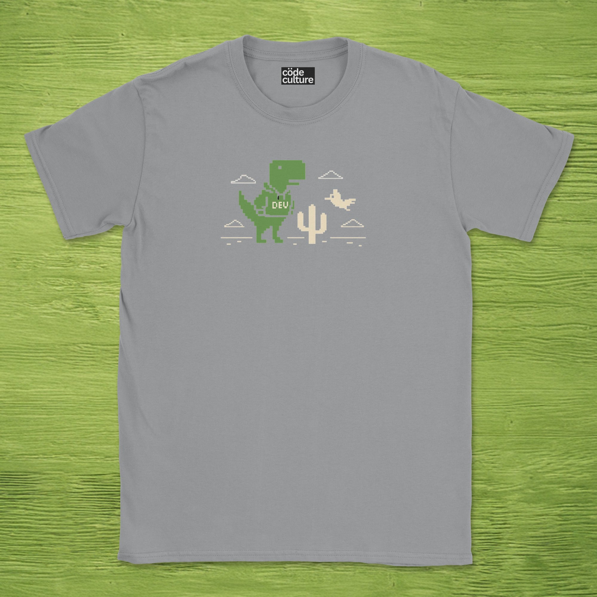 dev dinosaur shirt