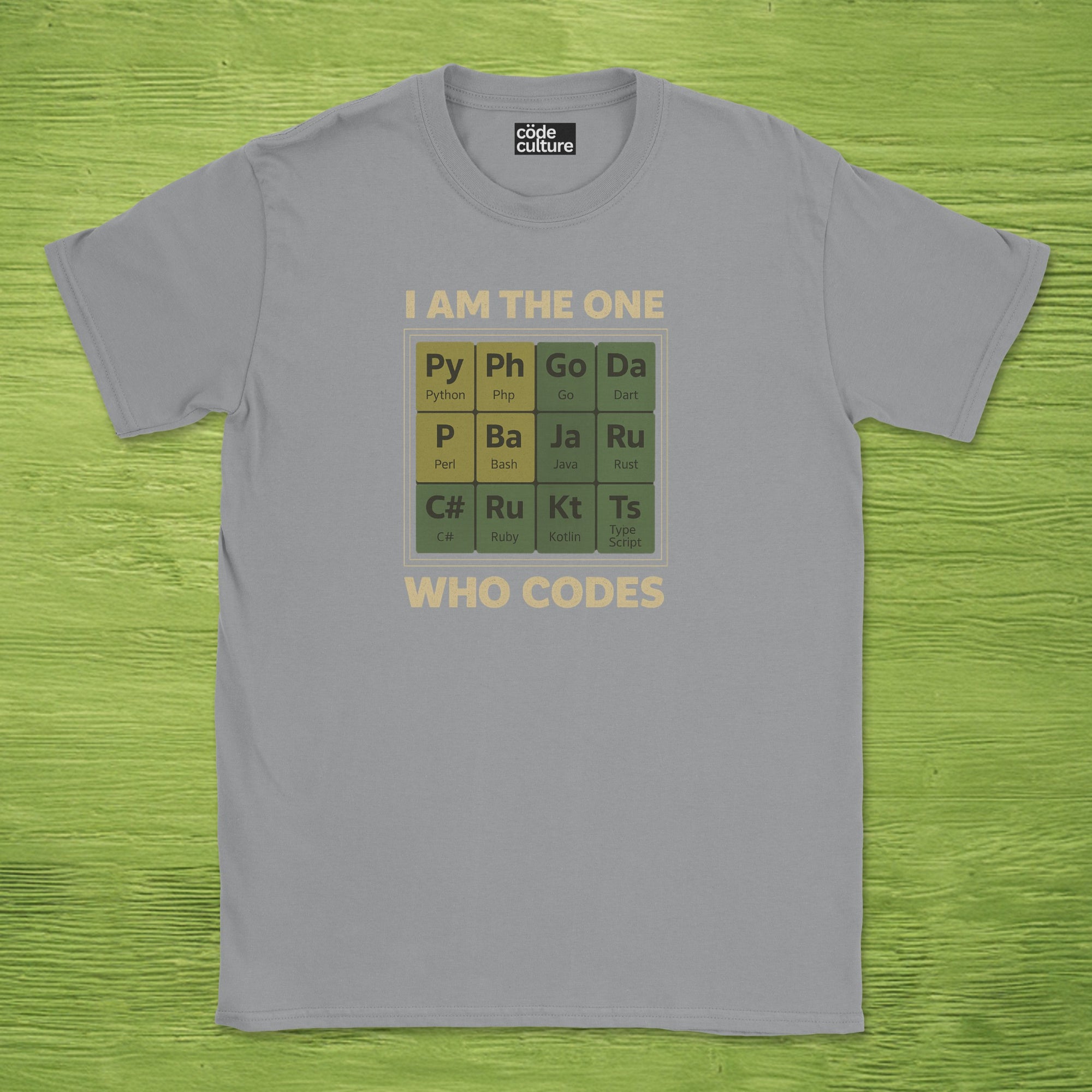 i am the one who codes shirt