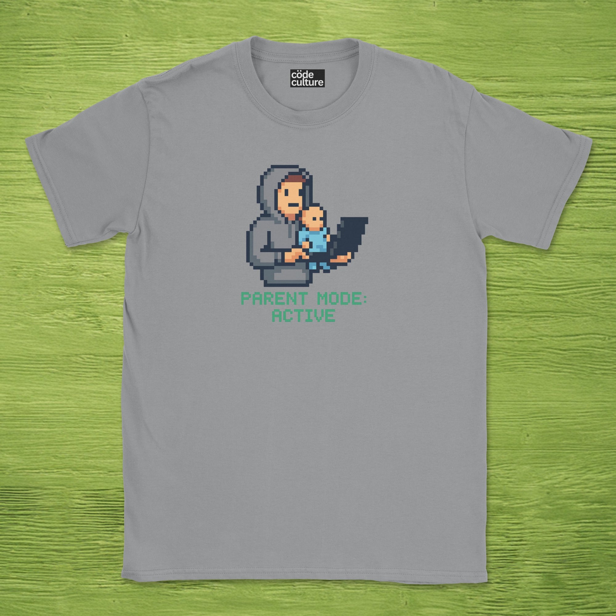 DAD parent mode active shirt