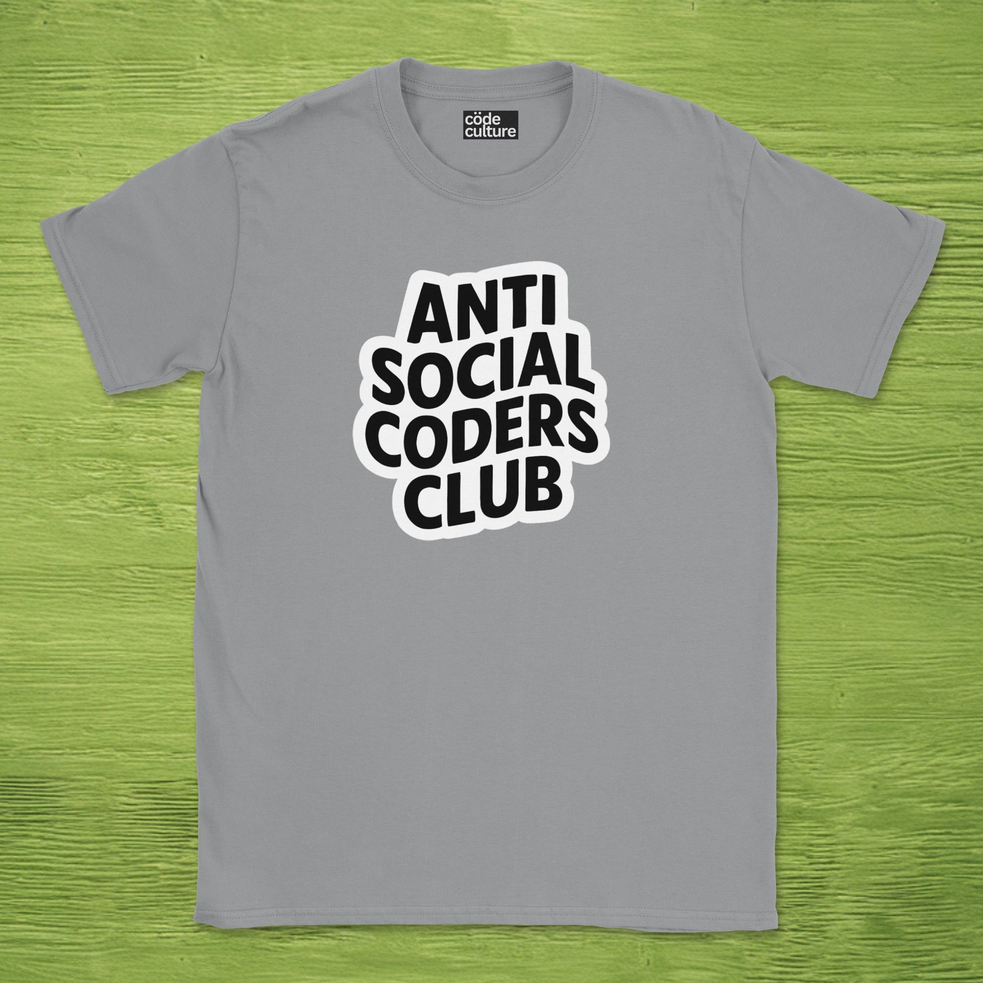 anti social coders club shirt