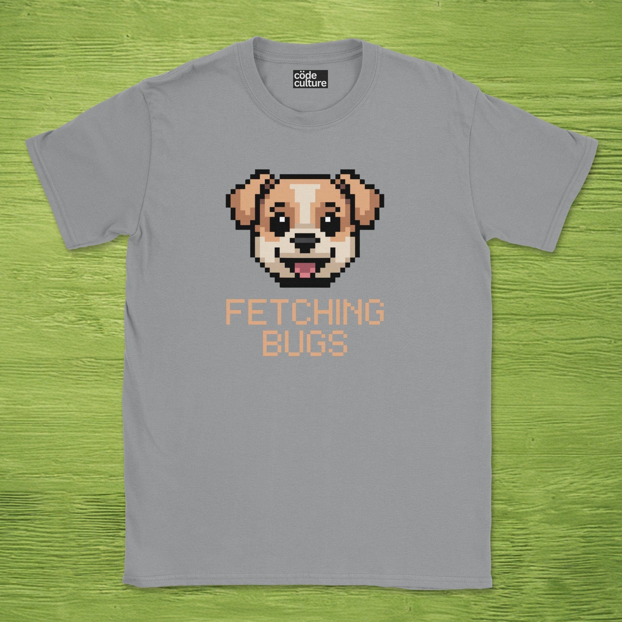 Fetching bugs dogs shirt