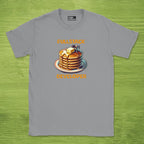 Code Culture Fullstack Engineer - Pancake shirt funny programmer T-Shirt in Sport Grey — Code Culture developer clothing