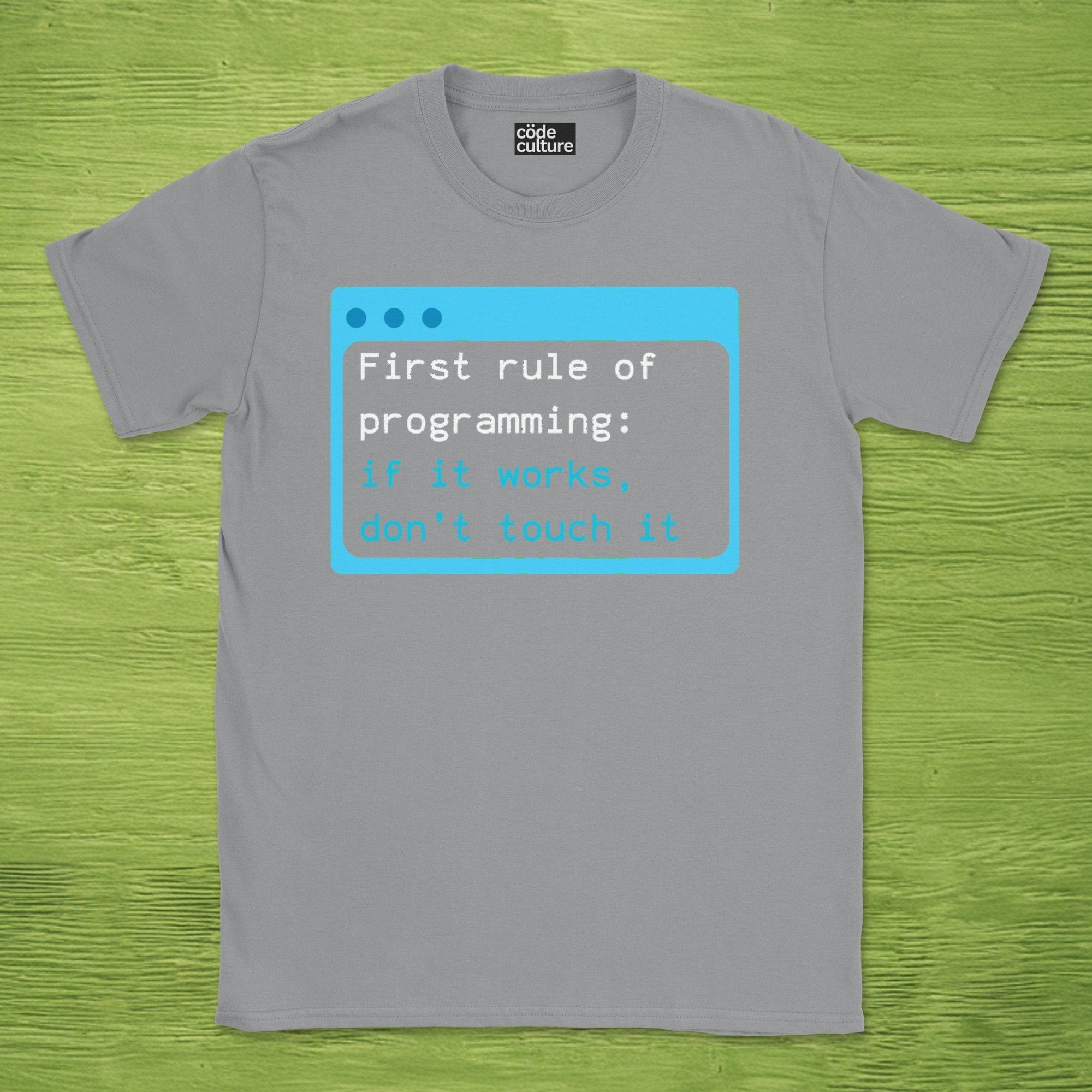 first rule of programming shirt